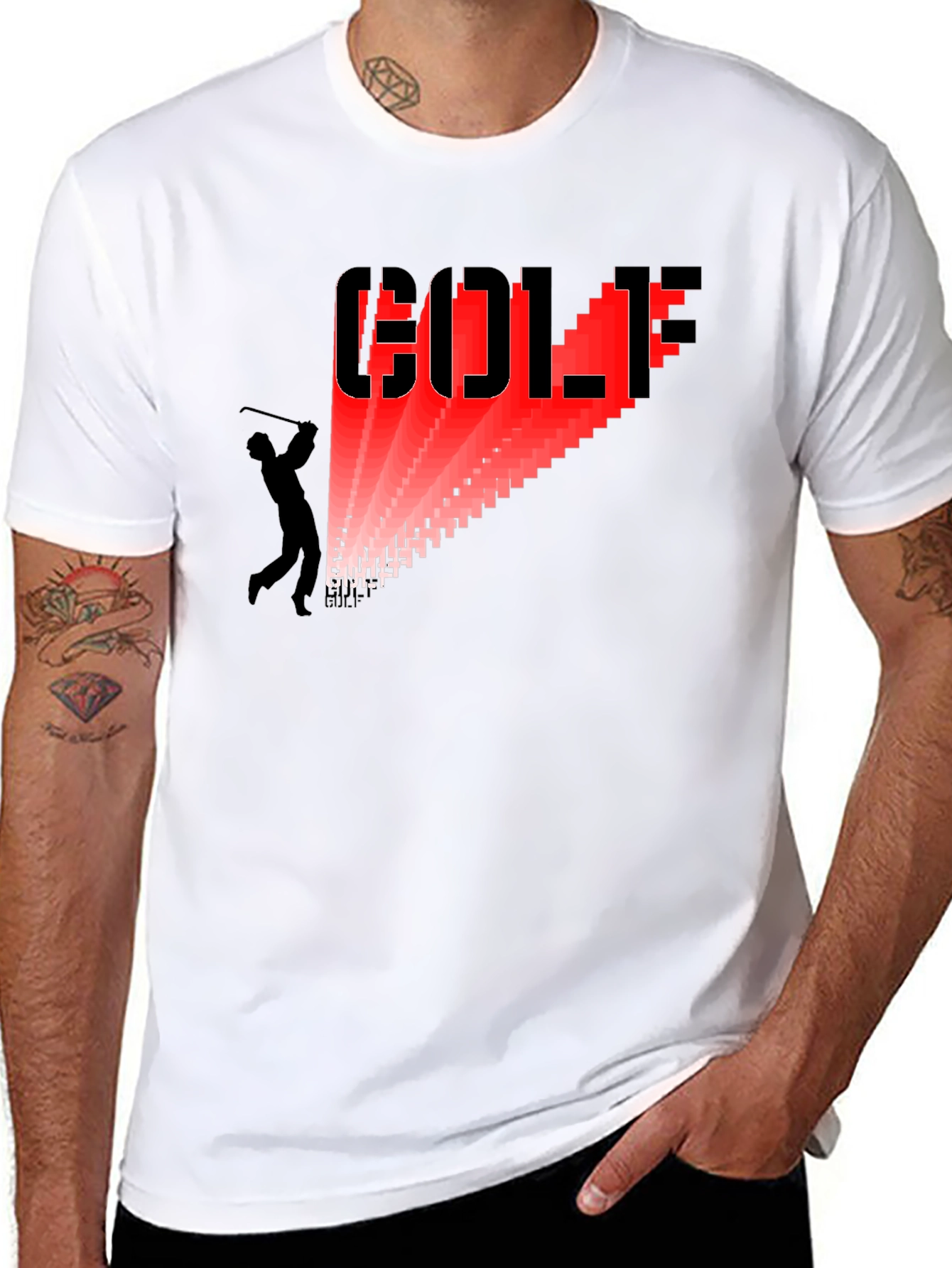 Retro Golf Graphic T-Shirt