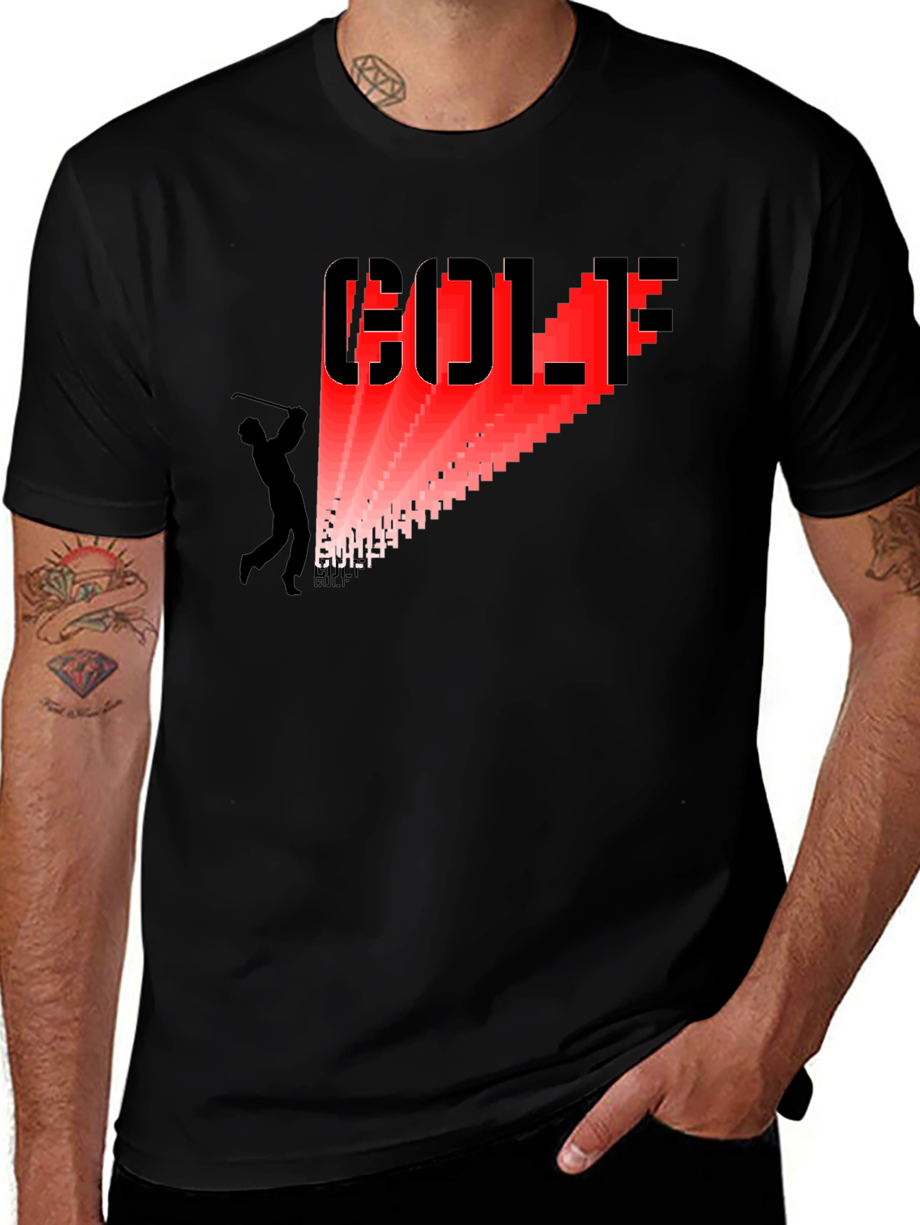 Retro Golf Graphic T-Shirt
