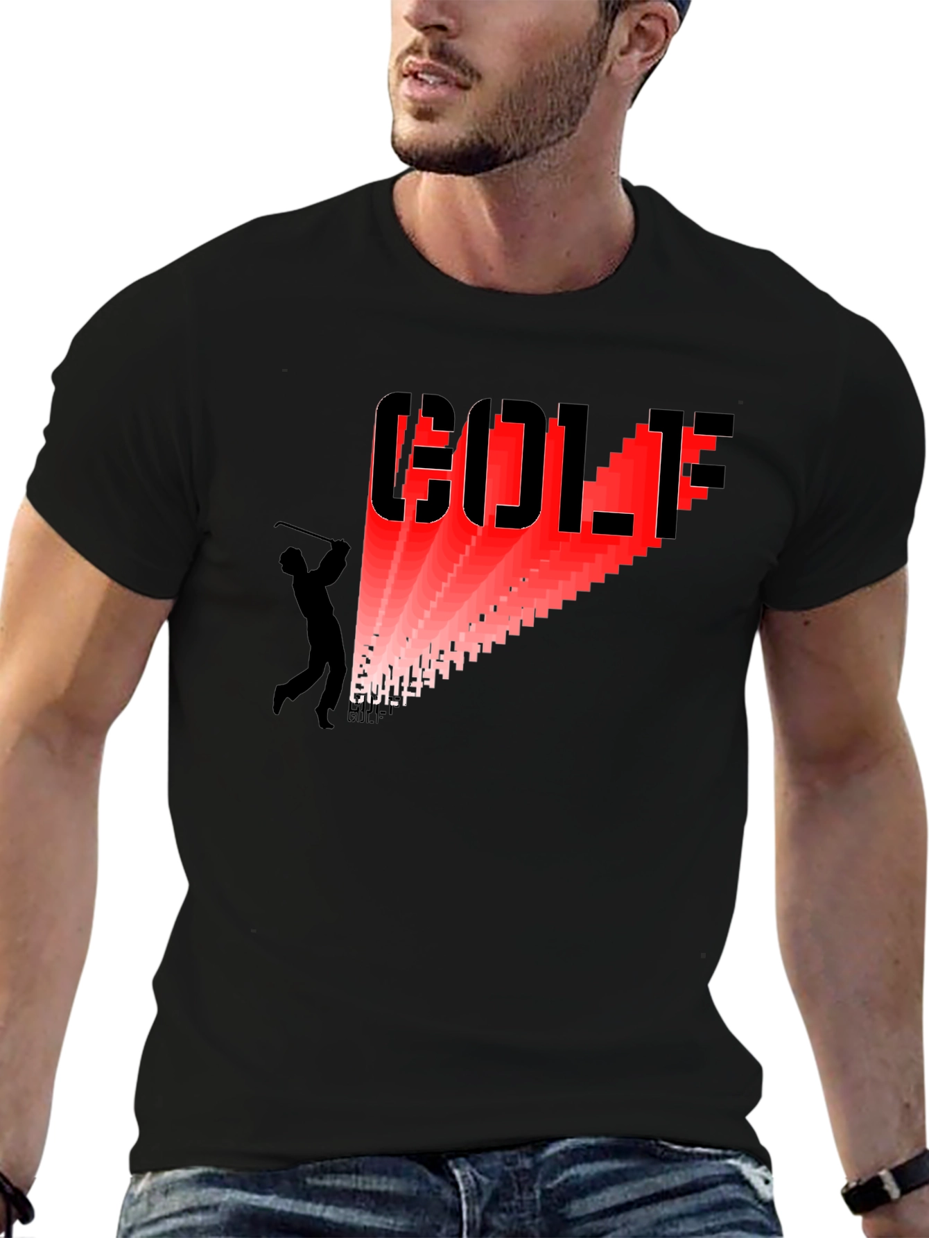 Retro Golf Graphic T-Shirt