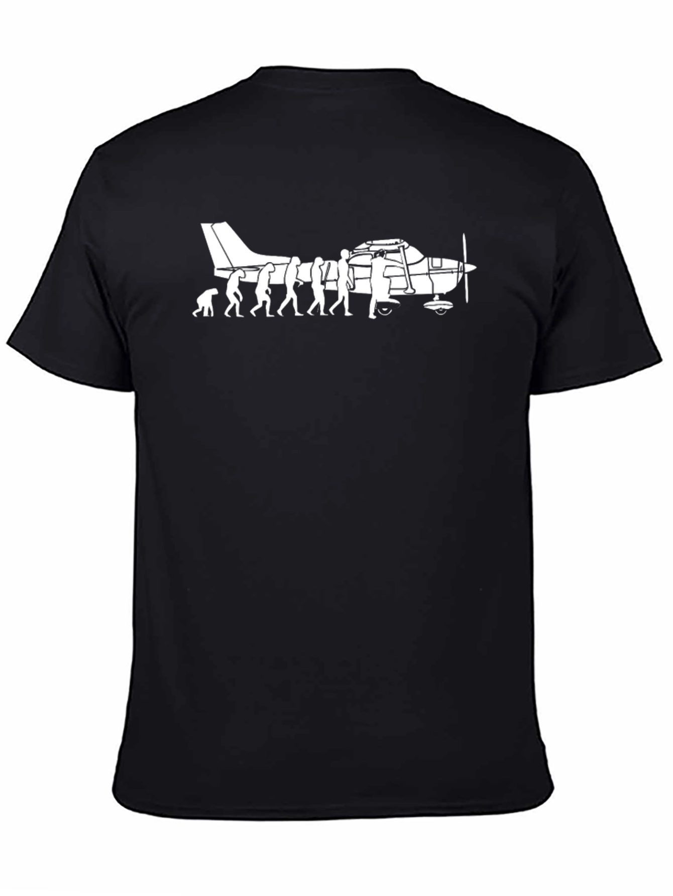 Pilot Evolution T-Shirt - Aviation Humor Tee