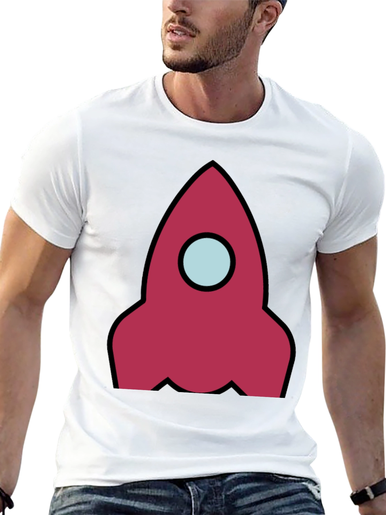 Rocket Graphic T-Shirt