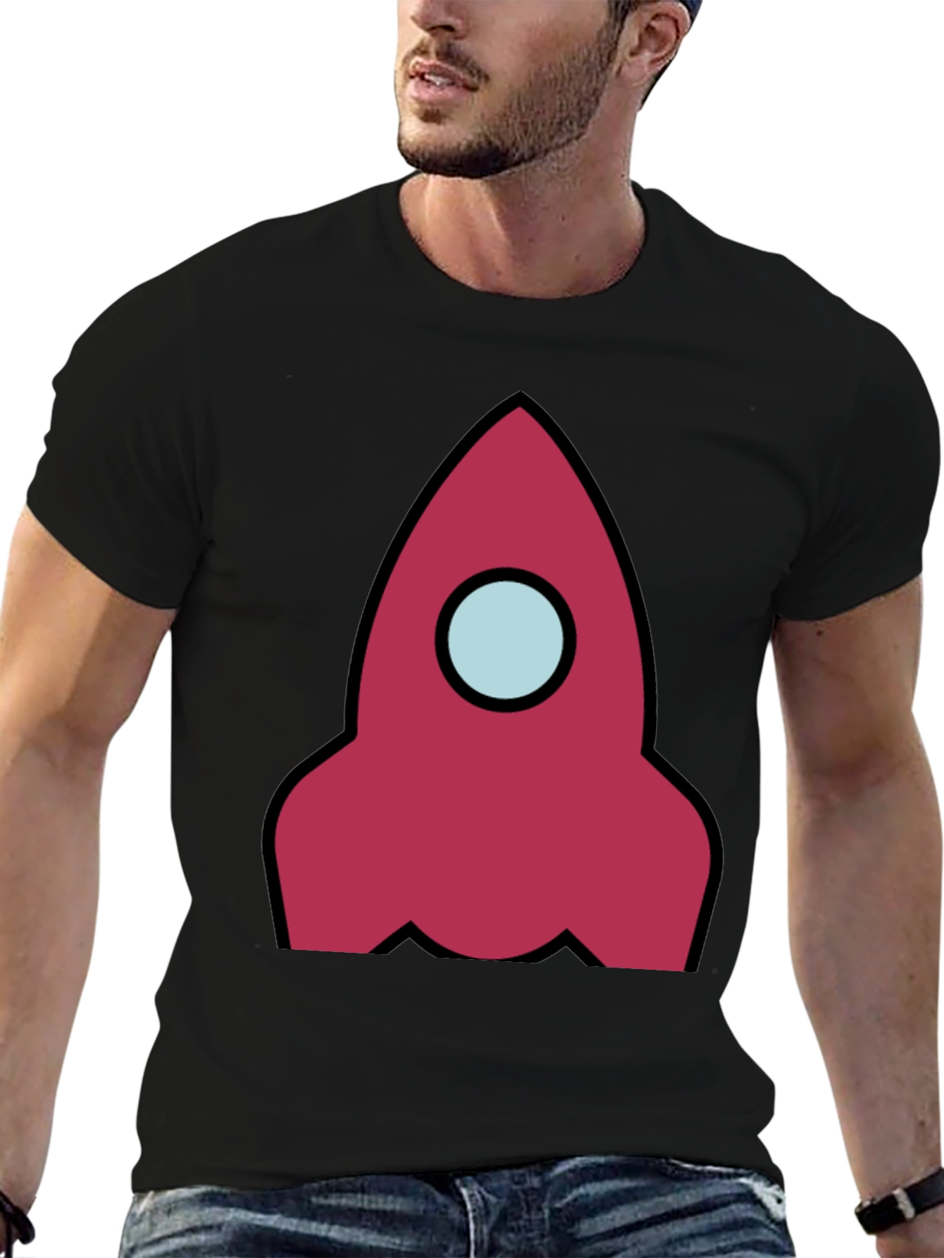 Rocket Graphic T-Shirt