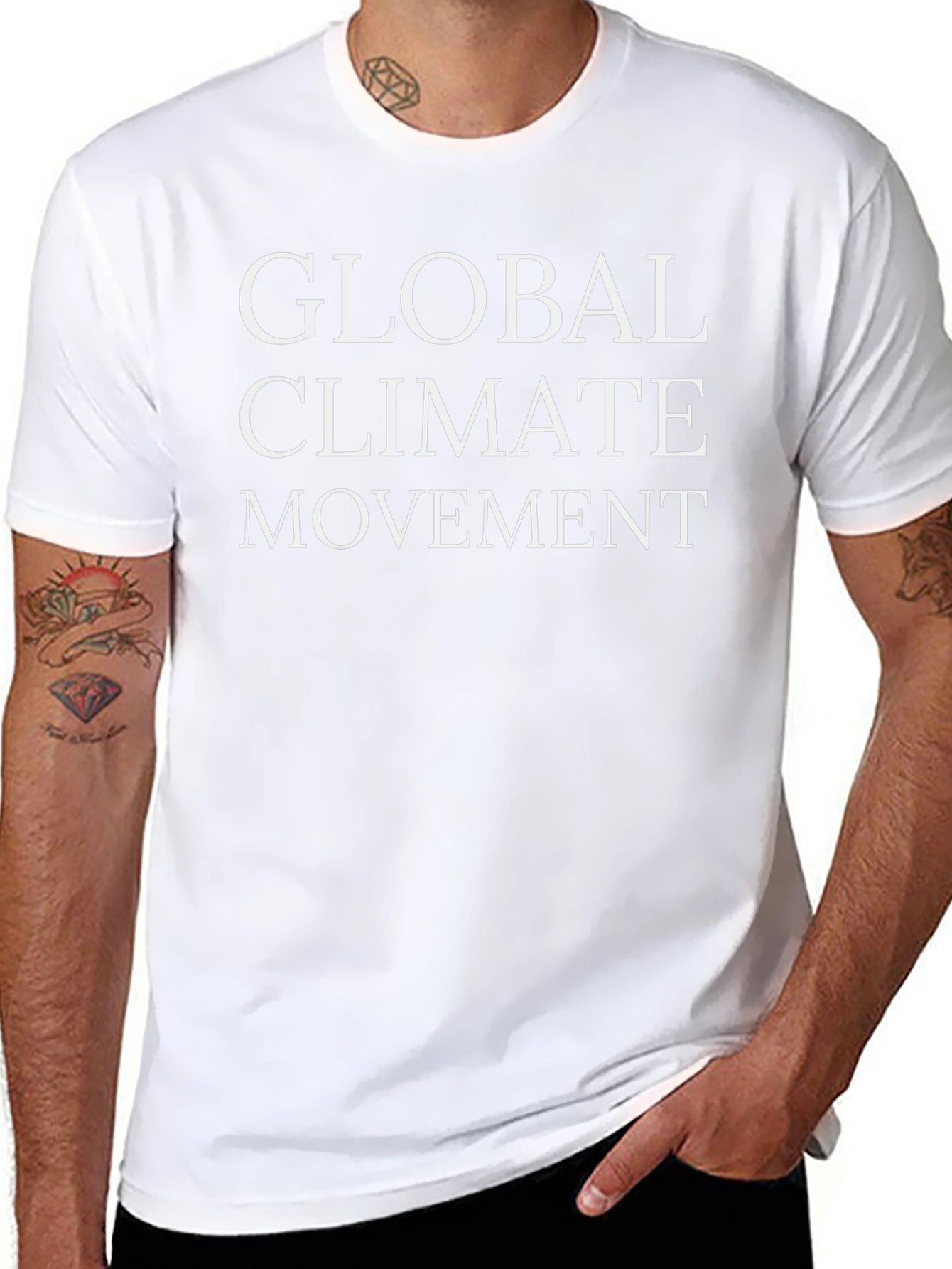 Global Climate Movement Graphic T-Shirt