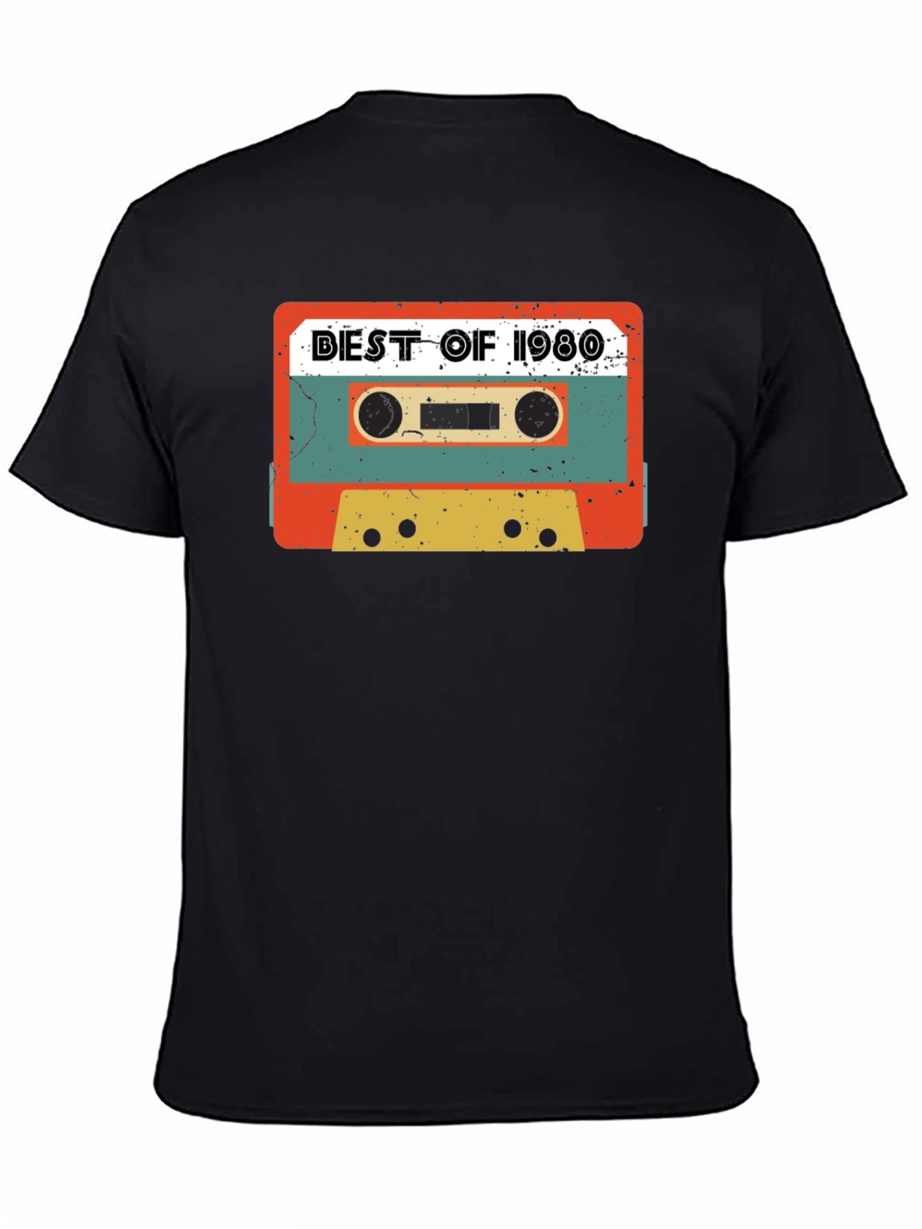 Retro Best of 1980 Cassette Tape T-Shirt