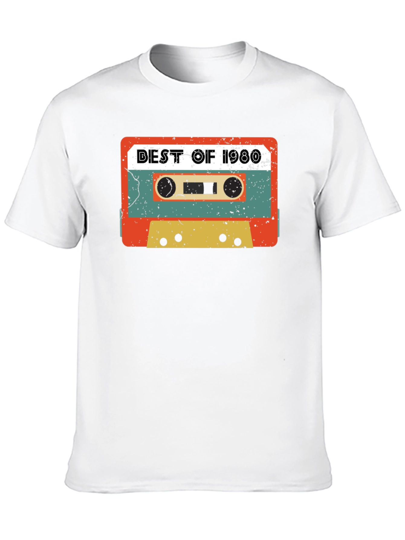 Retro Best of 1980 Cassette Tape T-Shirt