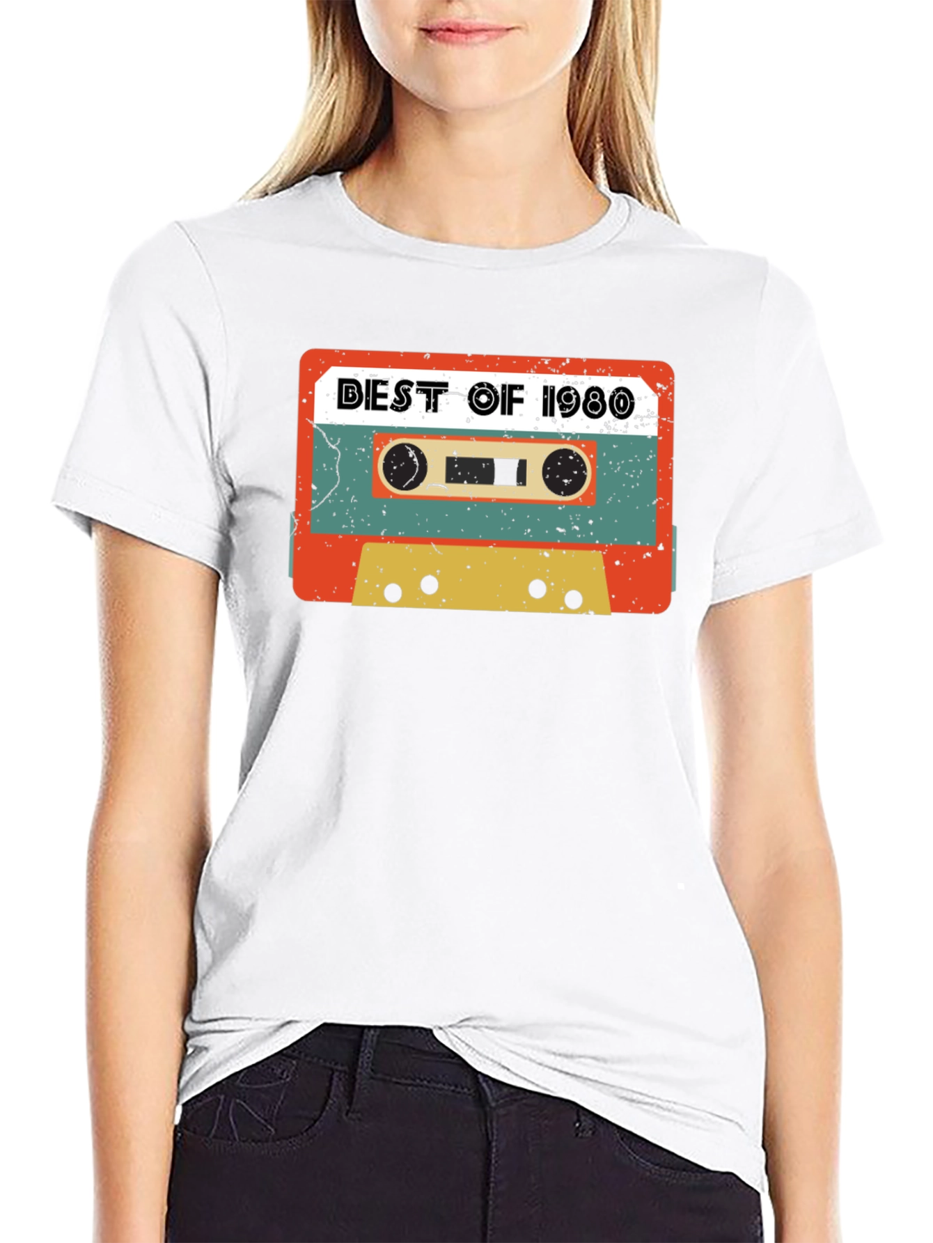 Retro Best of 1980 Cassette Tape T-Shirt