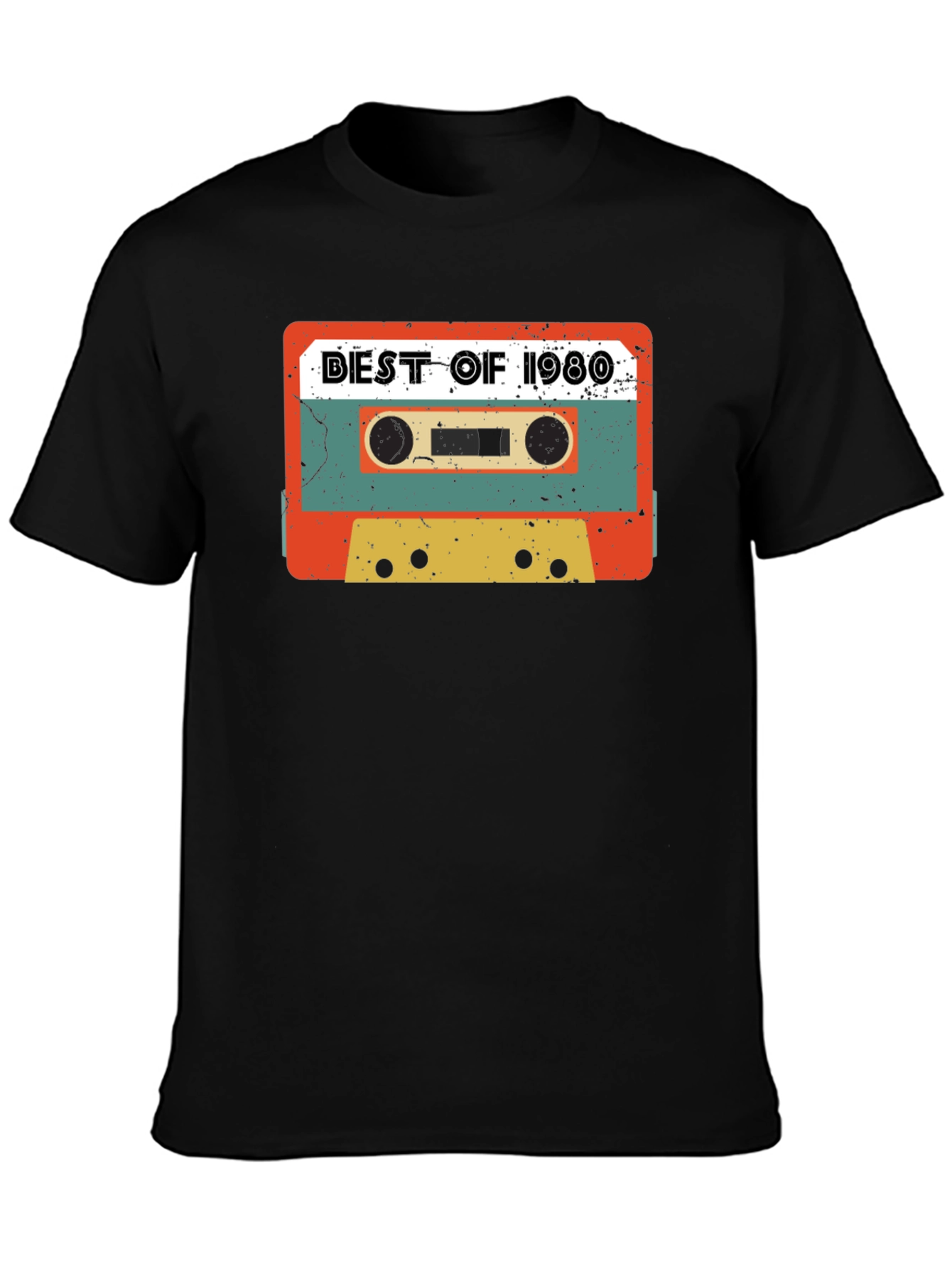 Retro Best of 1980 Cassette Tape T-Shirt