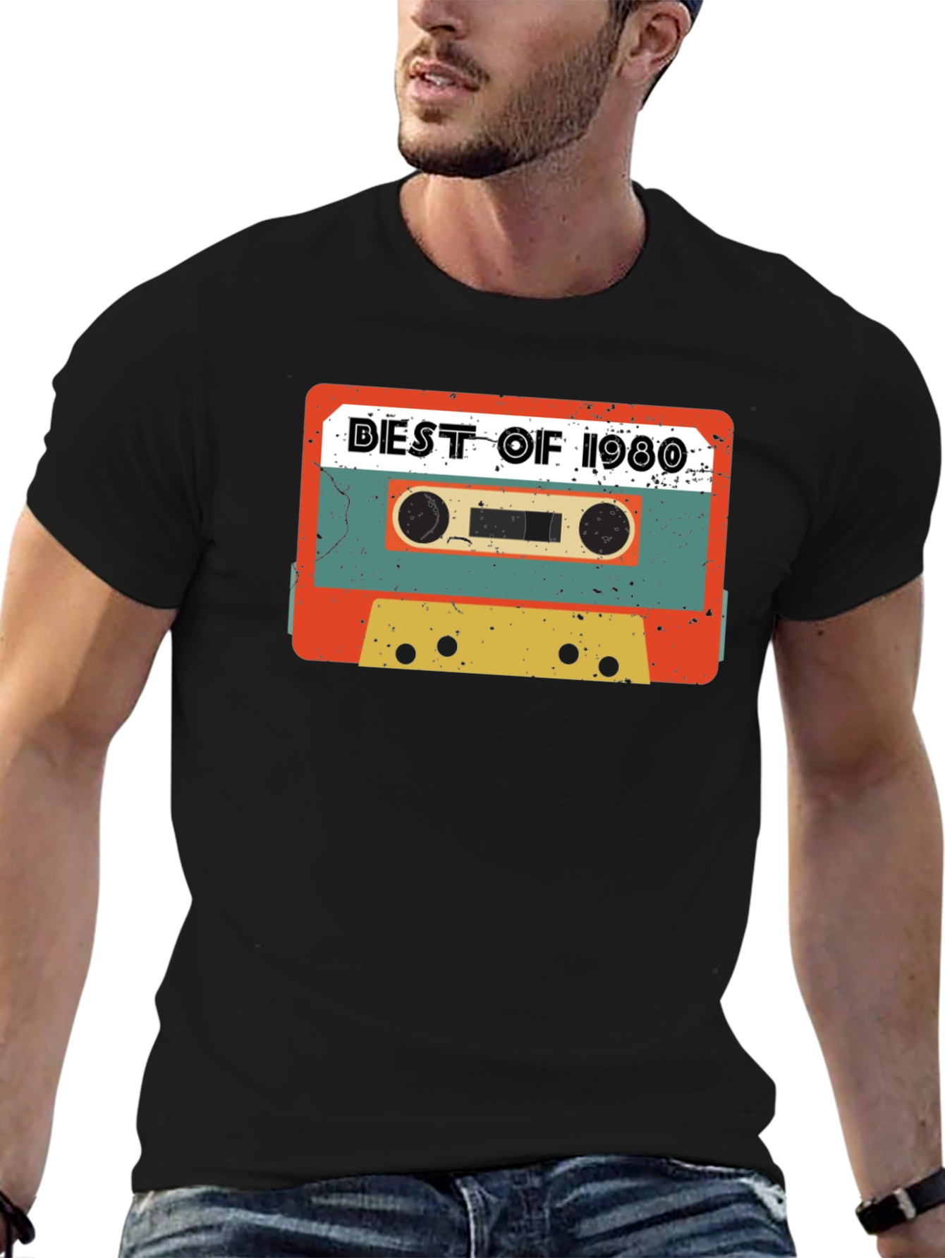 Retro Best of 1980 Cassette Tape T-Shirt