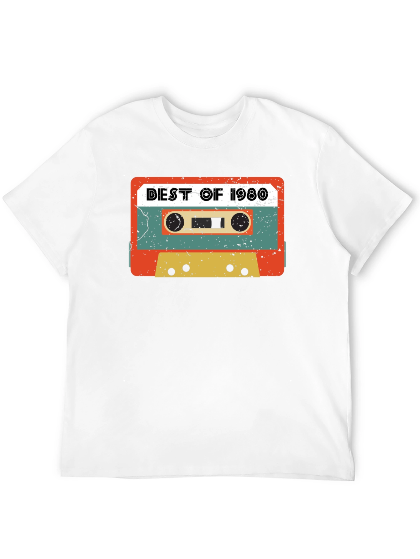 Retro Best of 1980 Cassette Tape T-Shirt