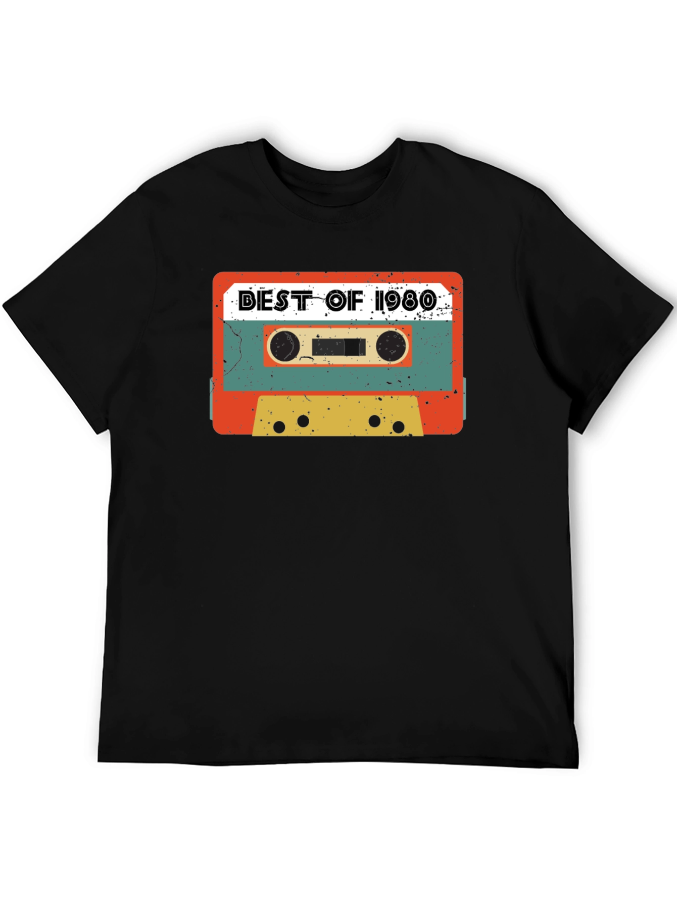 Retro Best of 1980 Cassette Tape T-Shirt