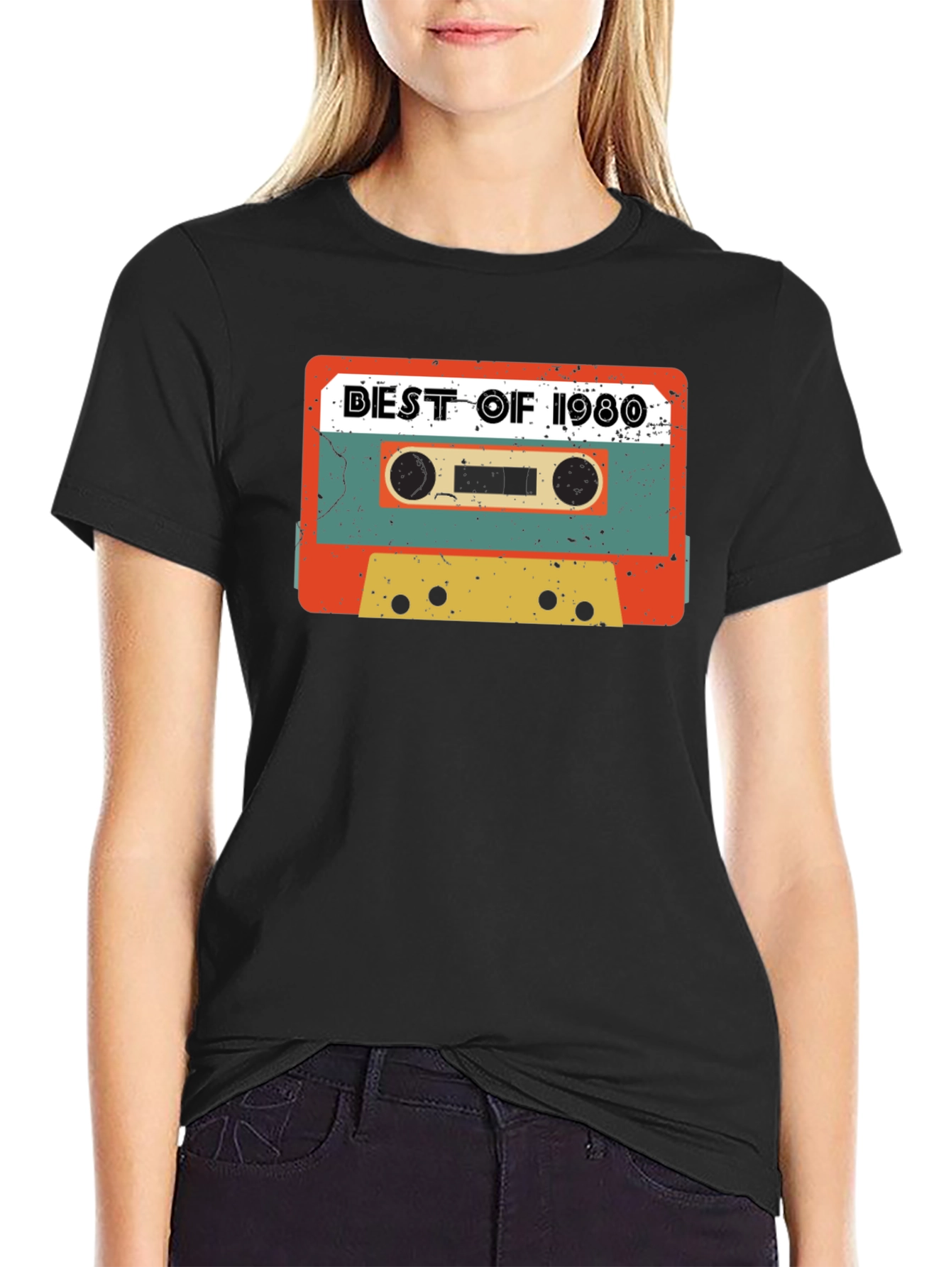 Retro Best of 1980 Cassette Tape T-Shirt