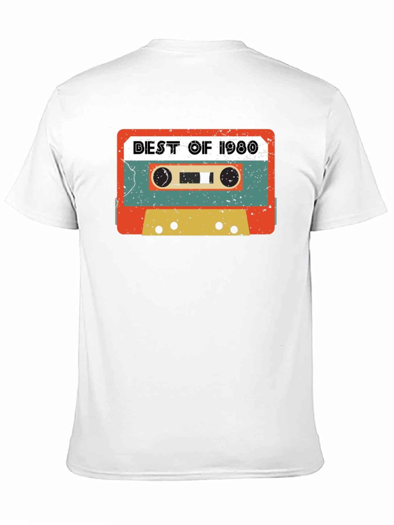 Retro Best of 1980 Cassette Tape T-Shirt