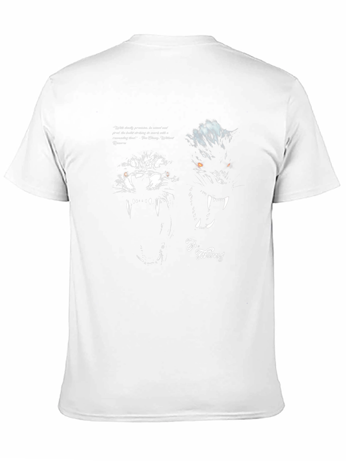 F.Thung Werewolf Graphic T-Shirt