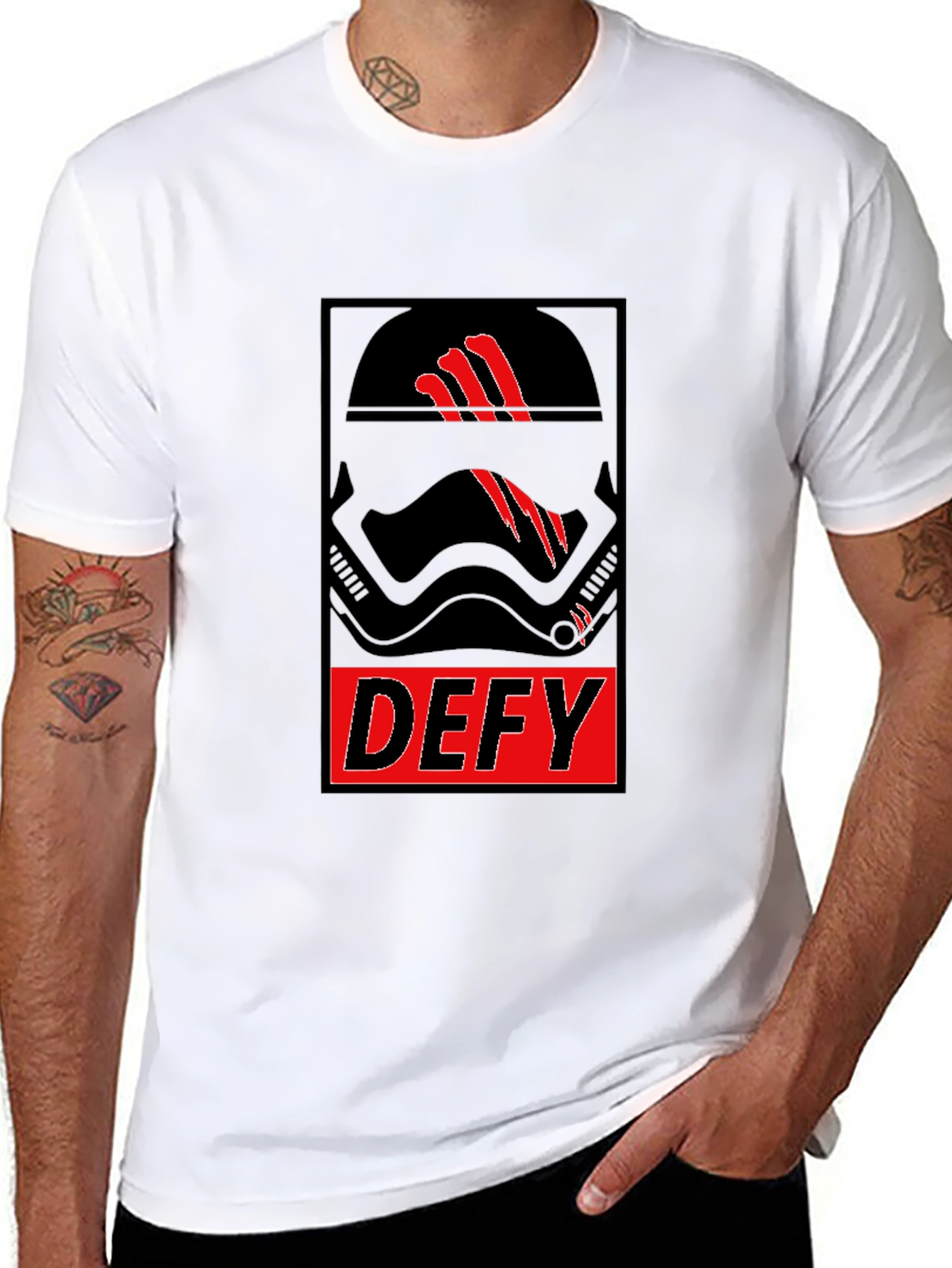 Defy T-Shirt Star Wars Graphic Tee