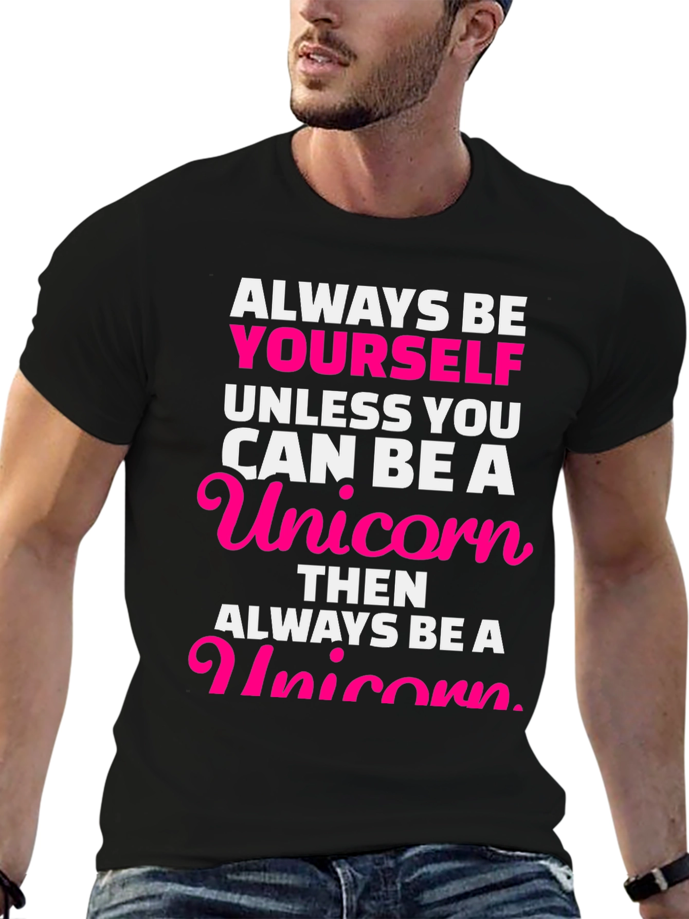 Always Be Yourself Unicorn Graphic Tee