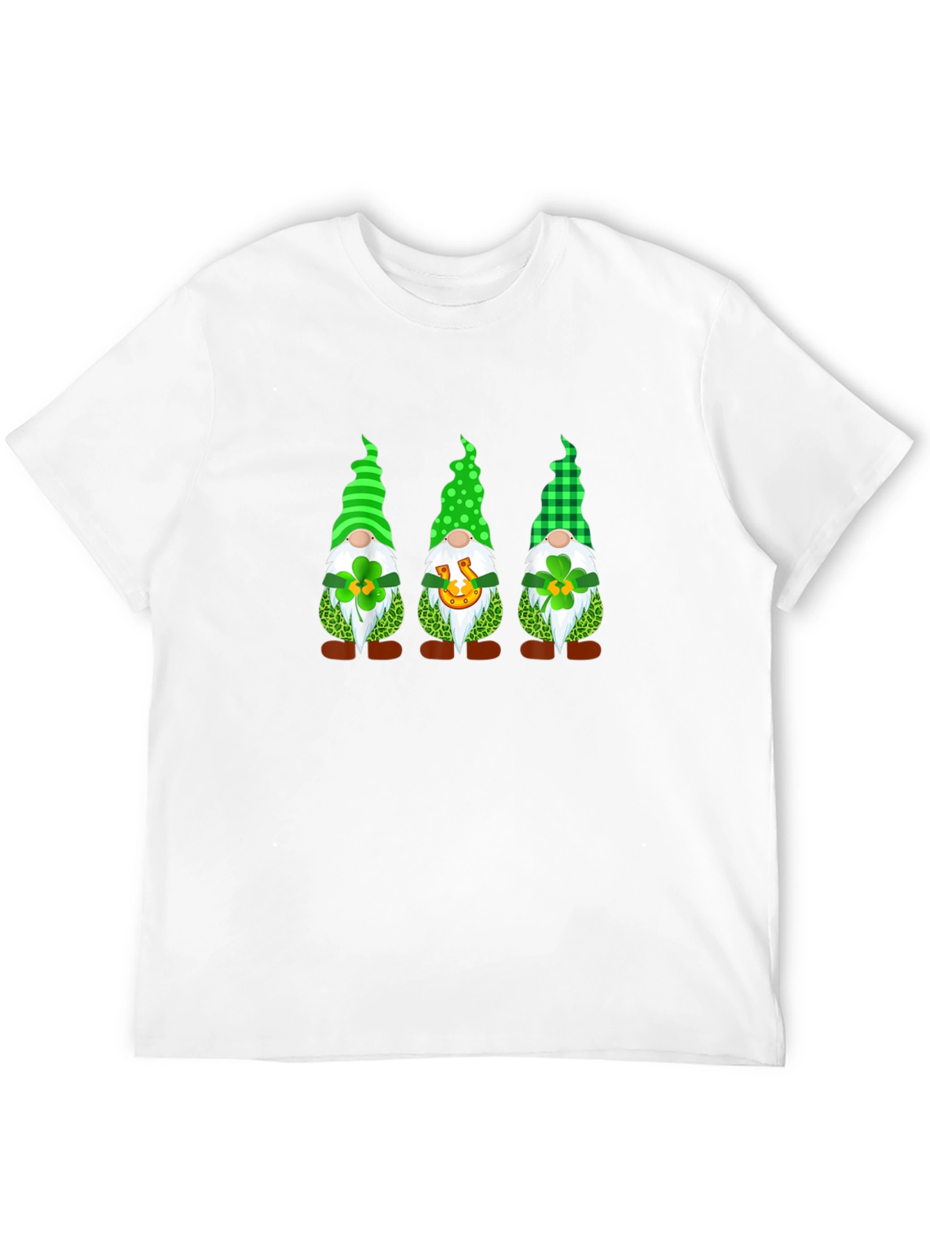 Lucky St. Patricks Day Gnomes T-Shirt