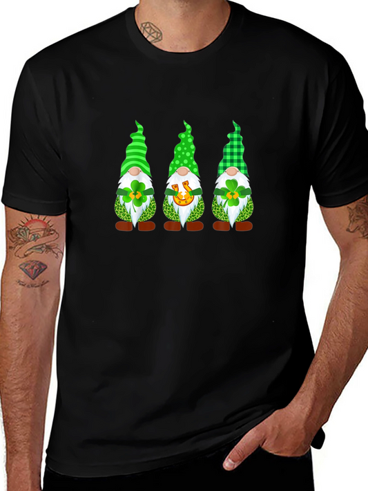 Lucky St. Patricks Day Gnomes T-Shirt