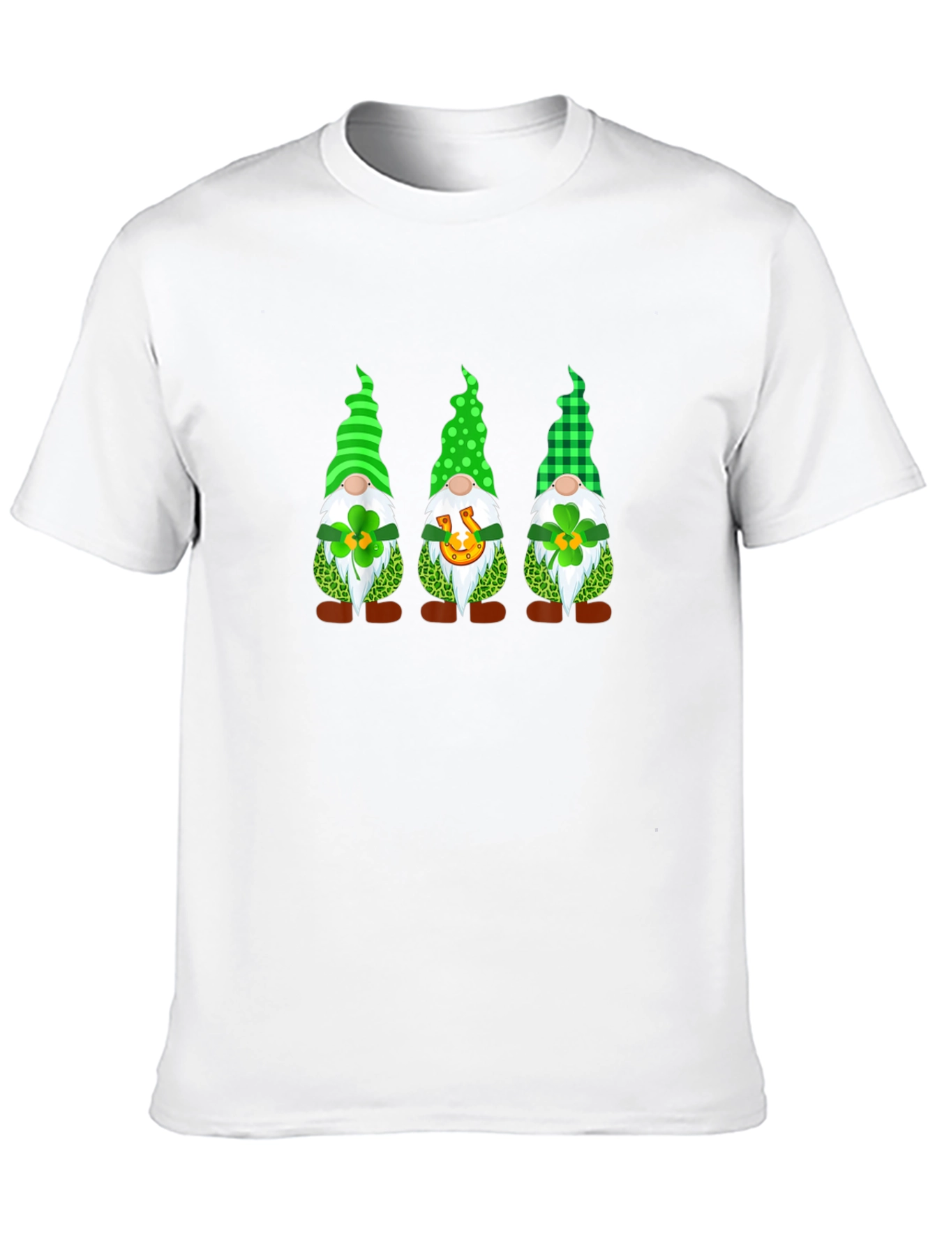 Lucky St. Patricks Day Gnomes T-Shirt