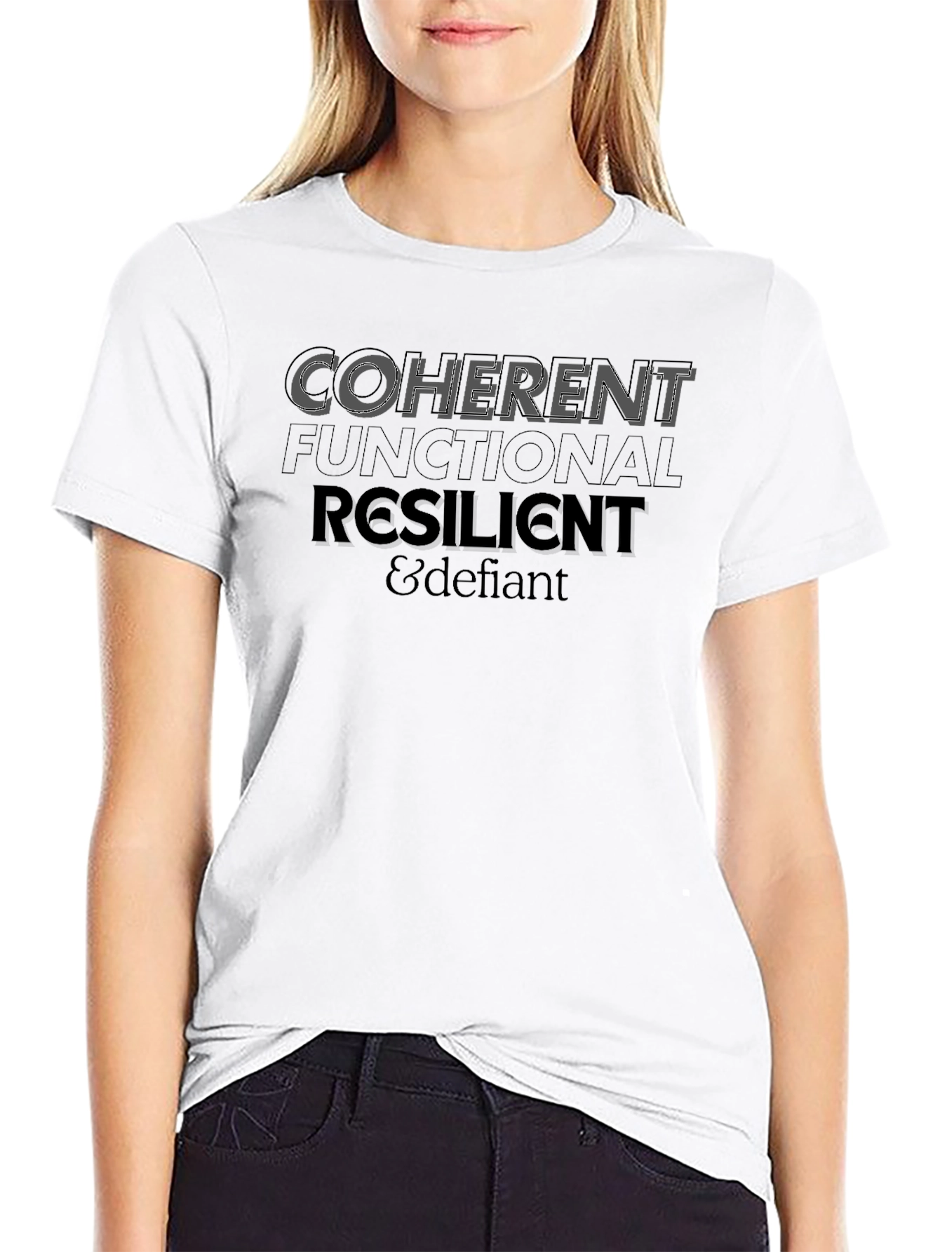 Coherent Functional Resilient Graphic Tee