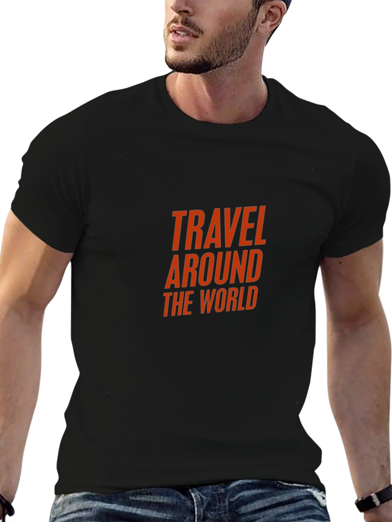 Travel Around the World Graphic Tee