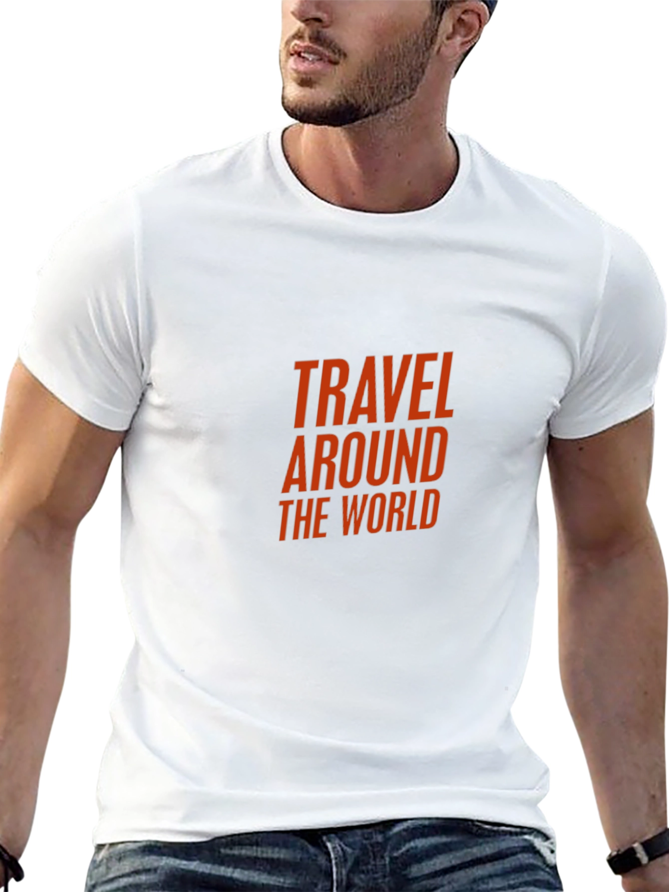 Travel Around the World Graphic Tee