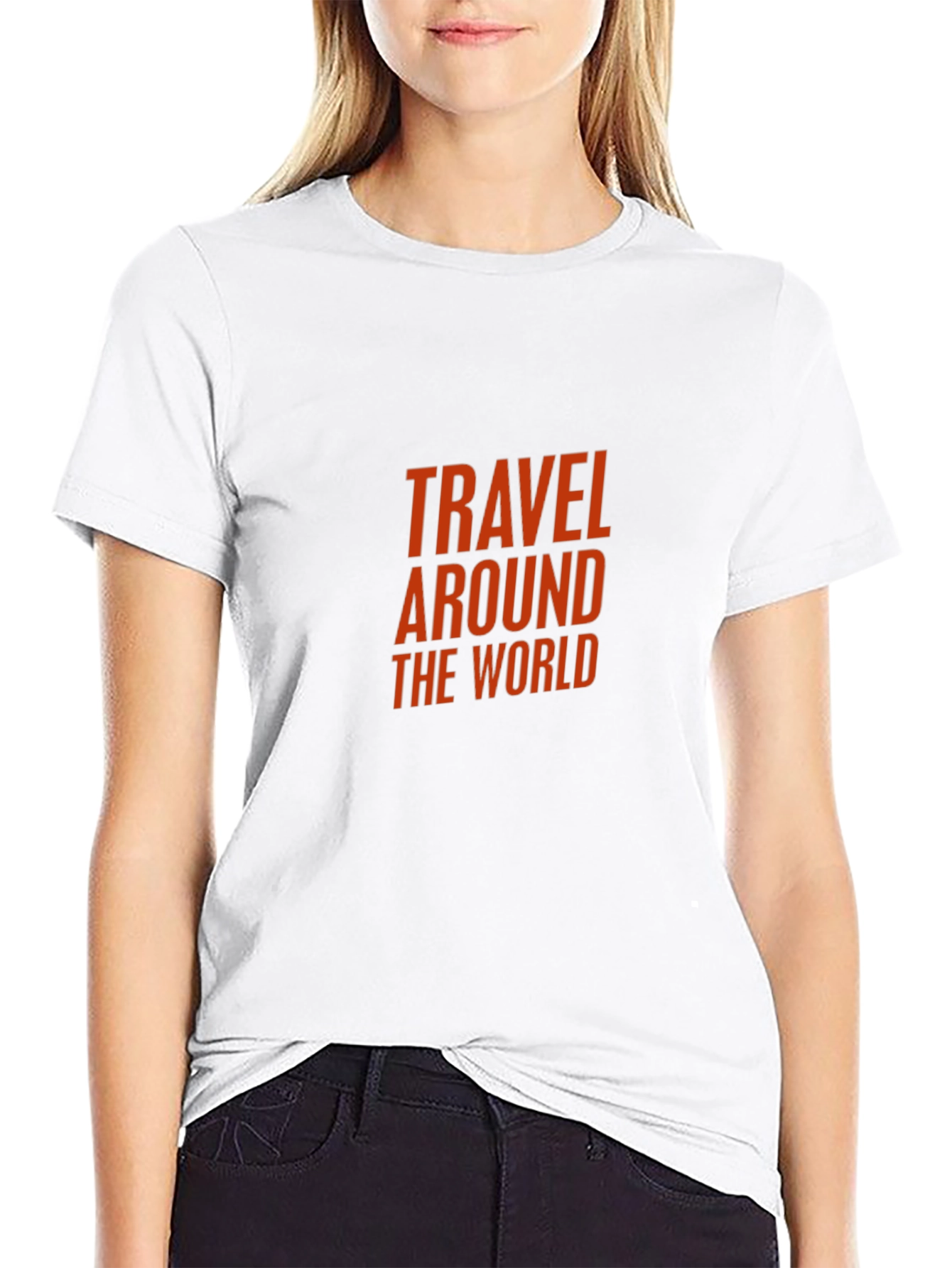 Travel Around the World Graphic Tee