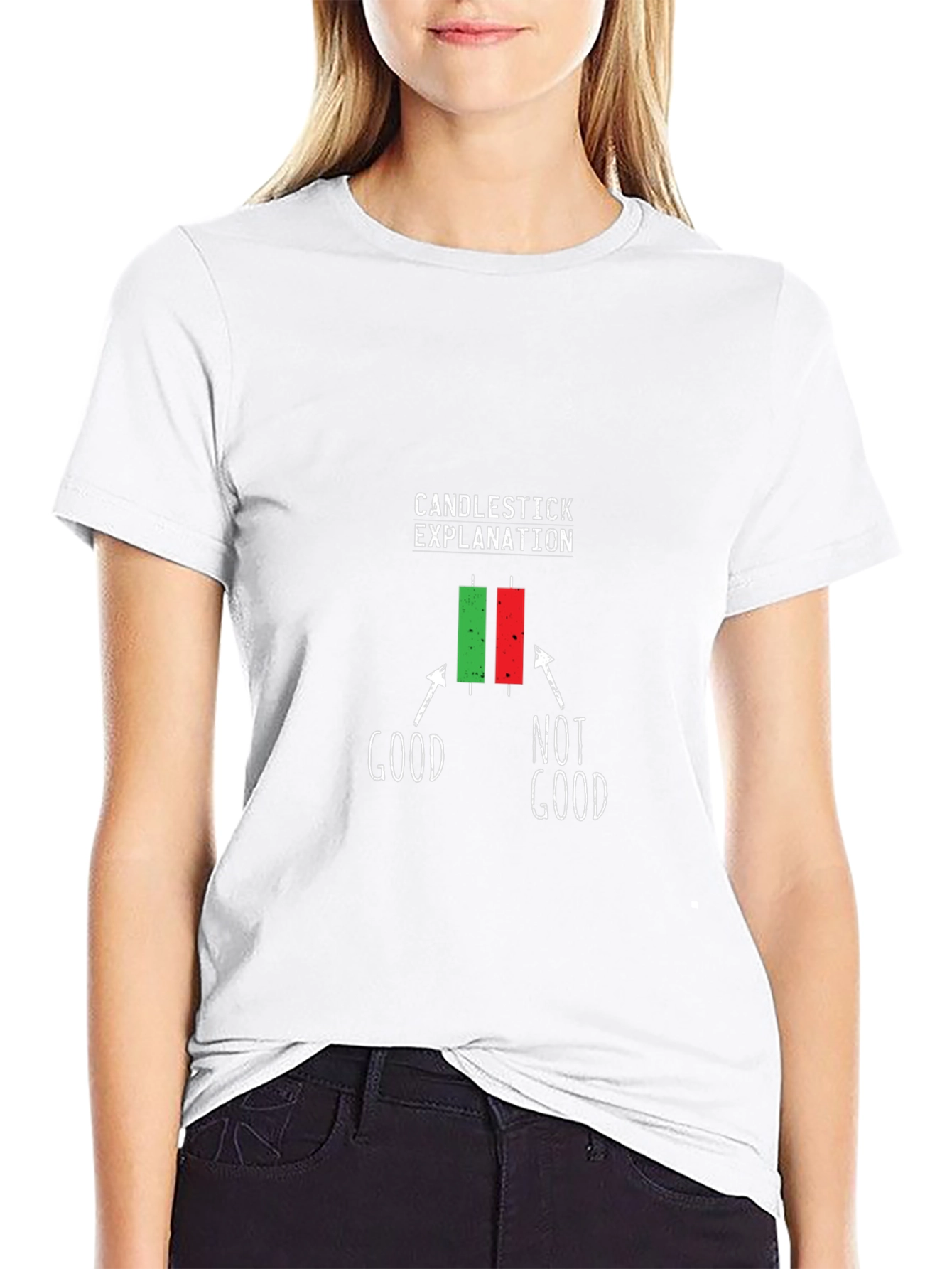 Candlestick Explanation Graphic T-Shirt