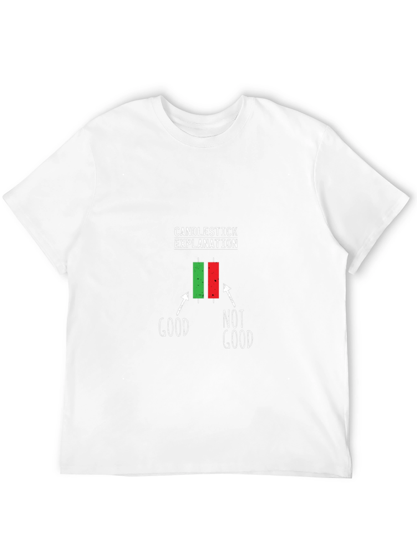 Candlestick Explanation Graphic T-Shirt