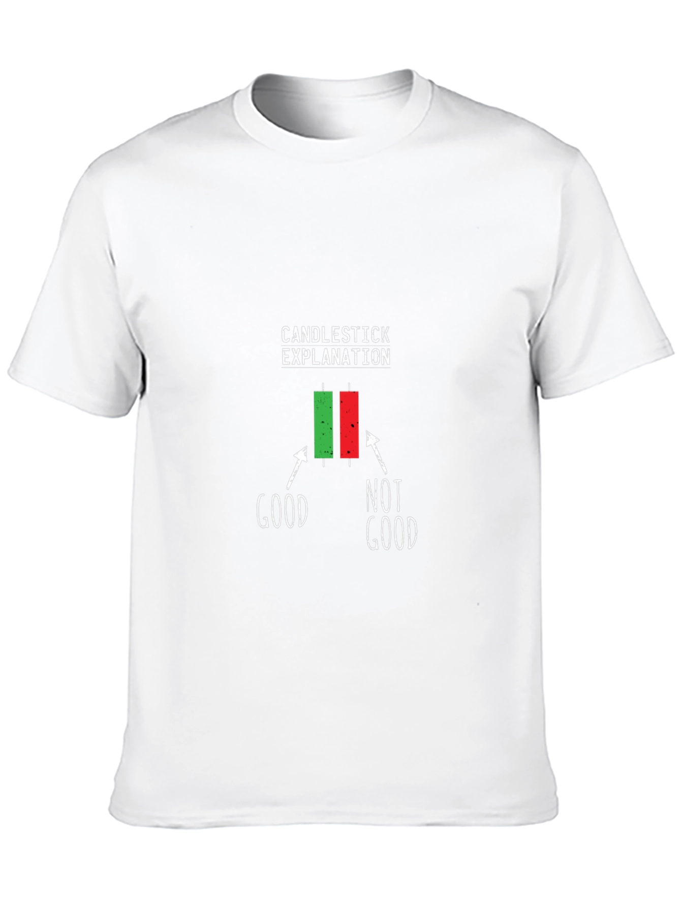 Candlestick Explanation Graphic T-Shirt
