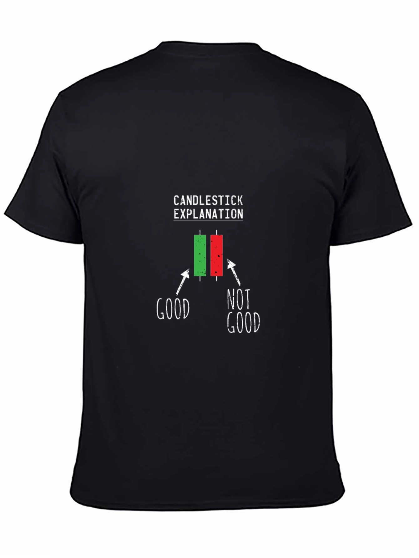 Candlestick Explanation Graphic T-Shirt