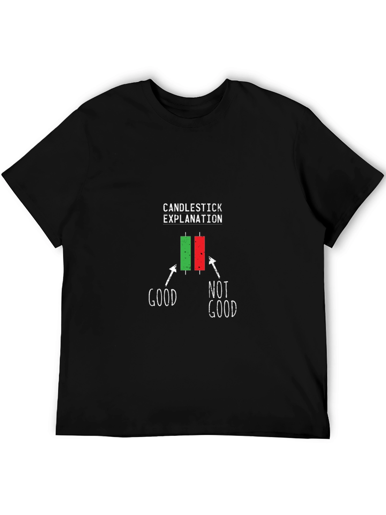 Candlestick Explanation Graphic T-Shirt