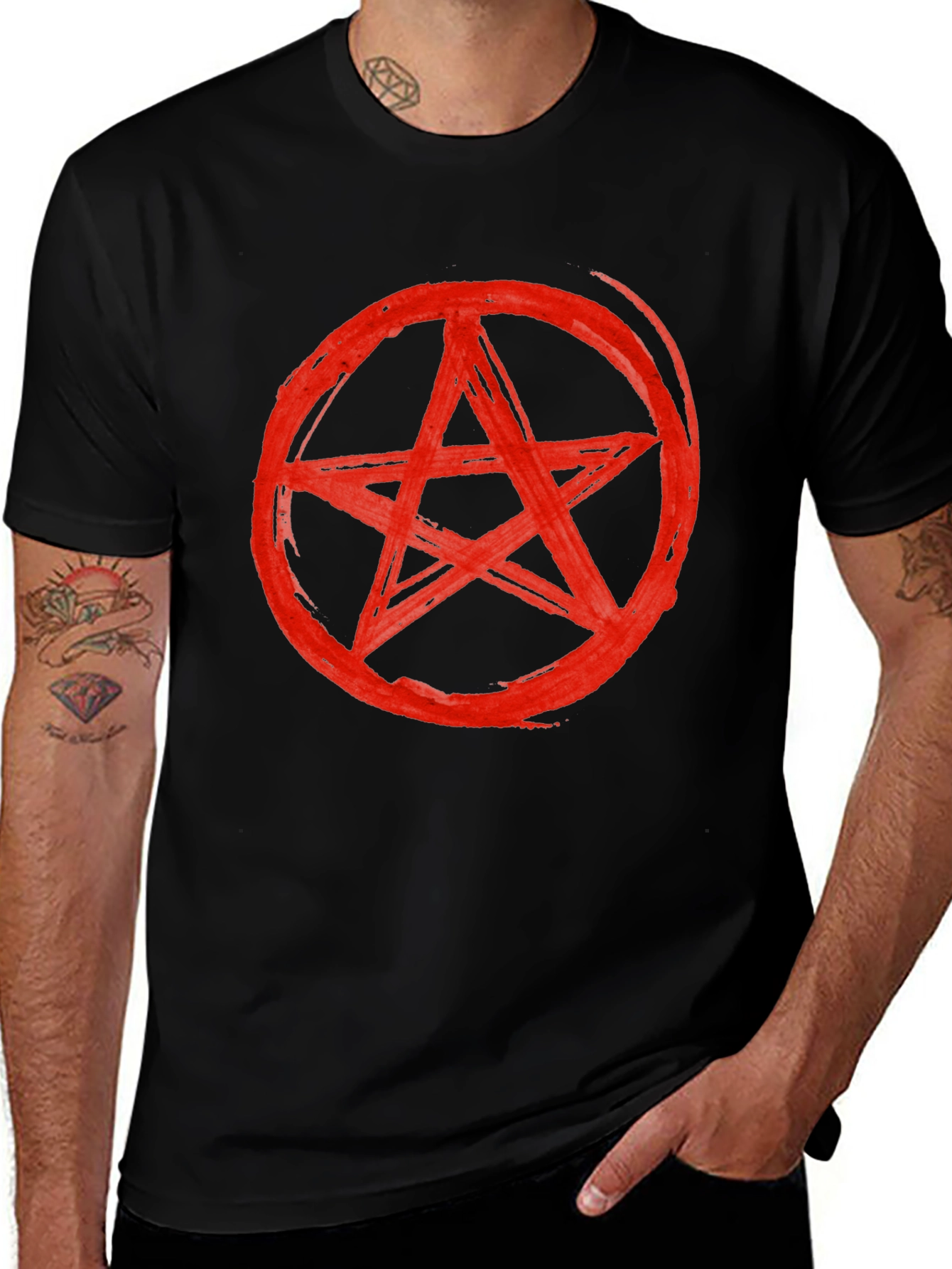 Red Pentagram T-Shirt