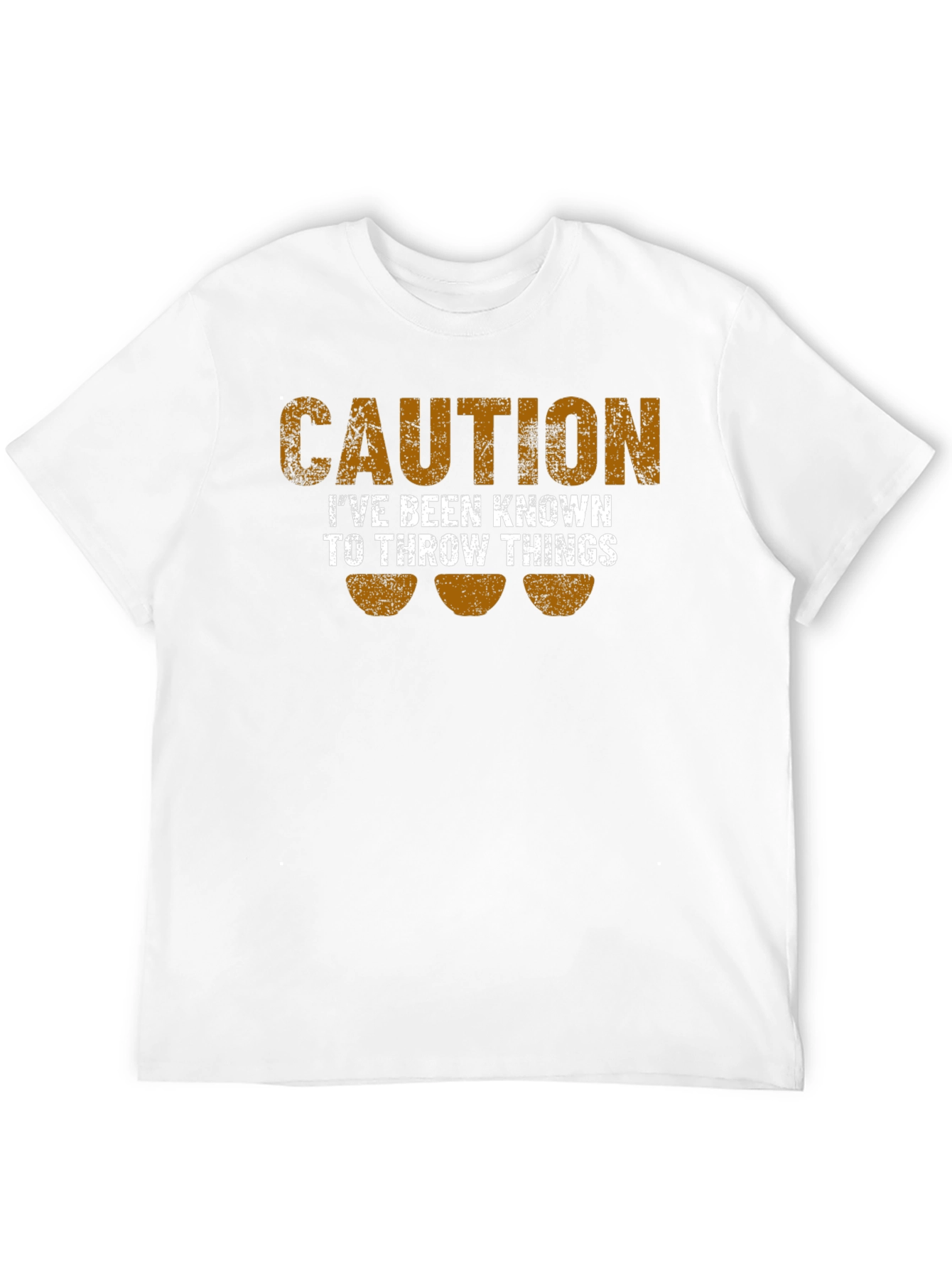 Caution: I Throw Things Funny T-Shirt