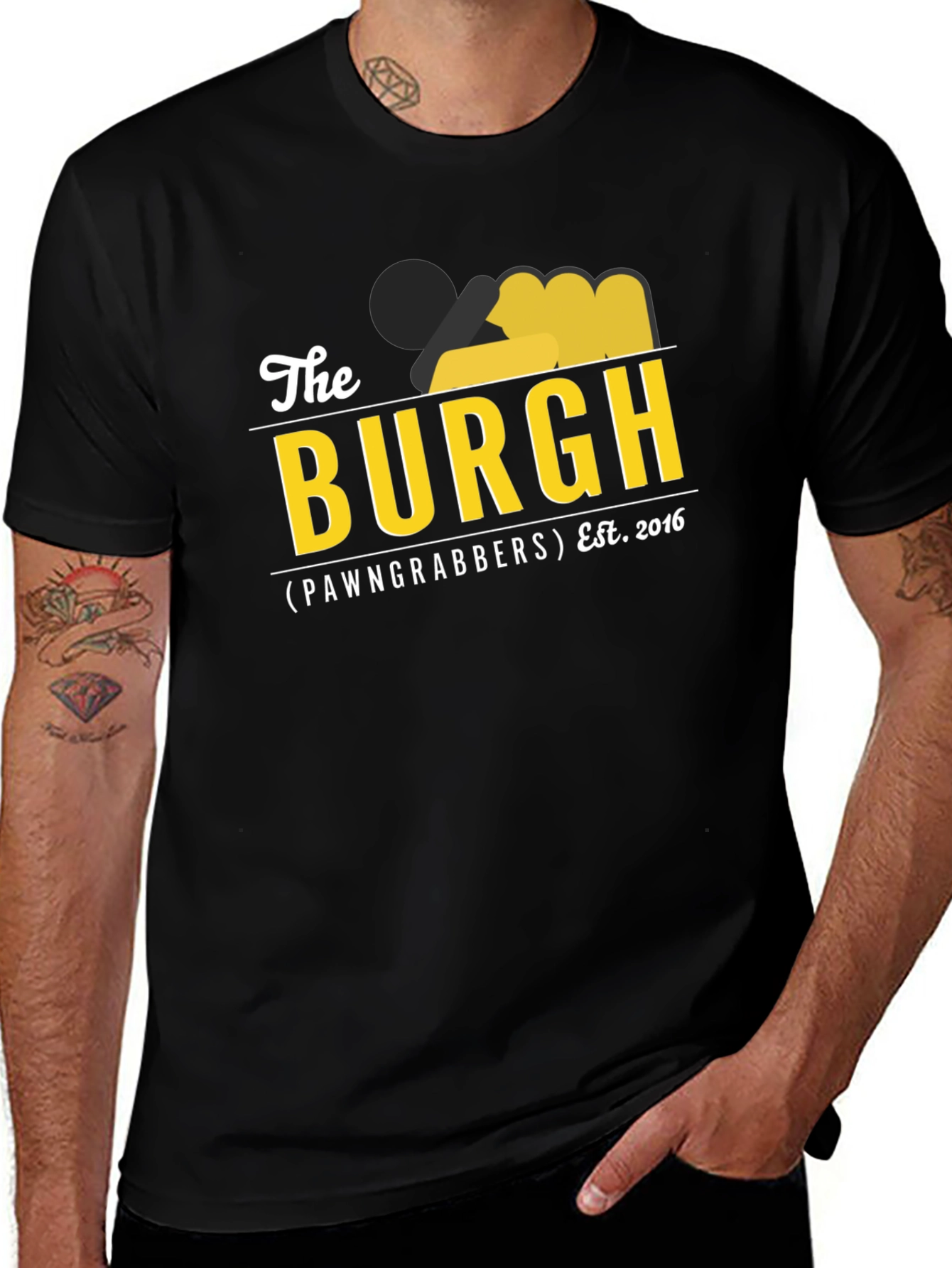 The Burgh Pawngrabbers Est. 2016 T-Shirt