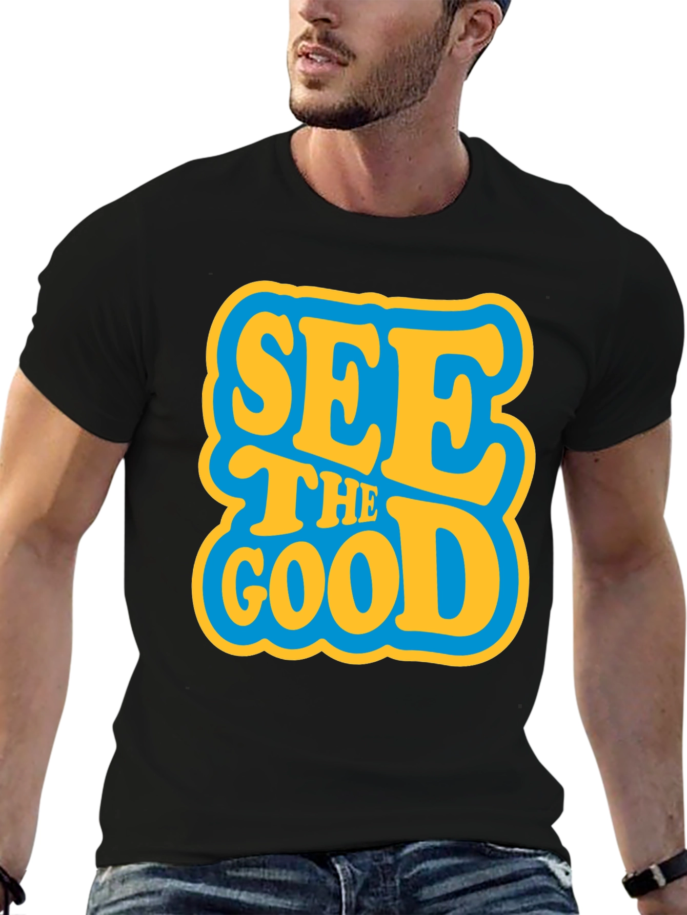 See The Good Graphic T-Shirt - Retro Design