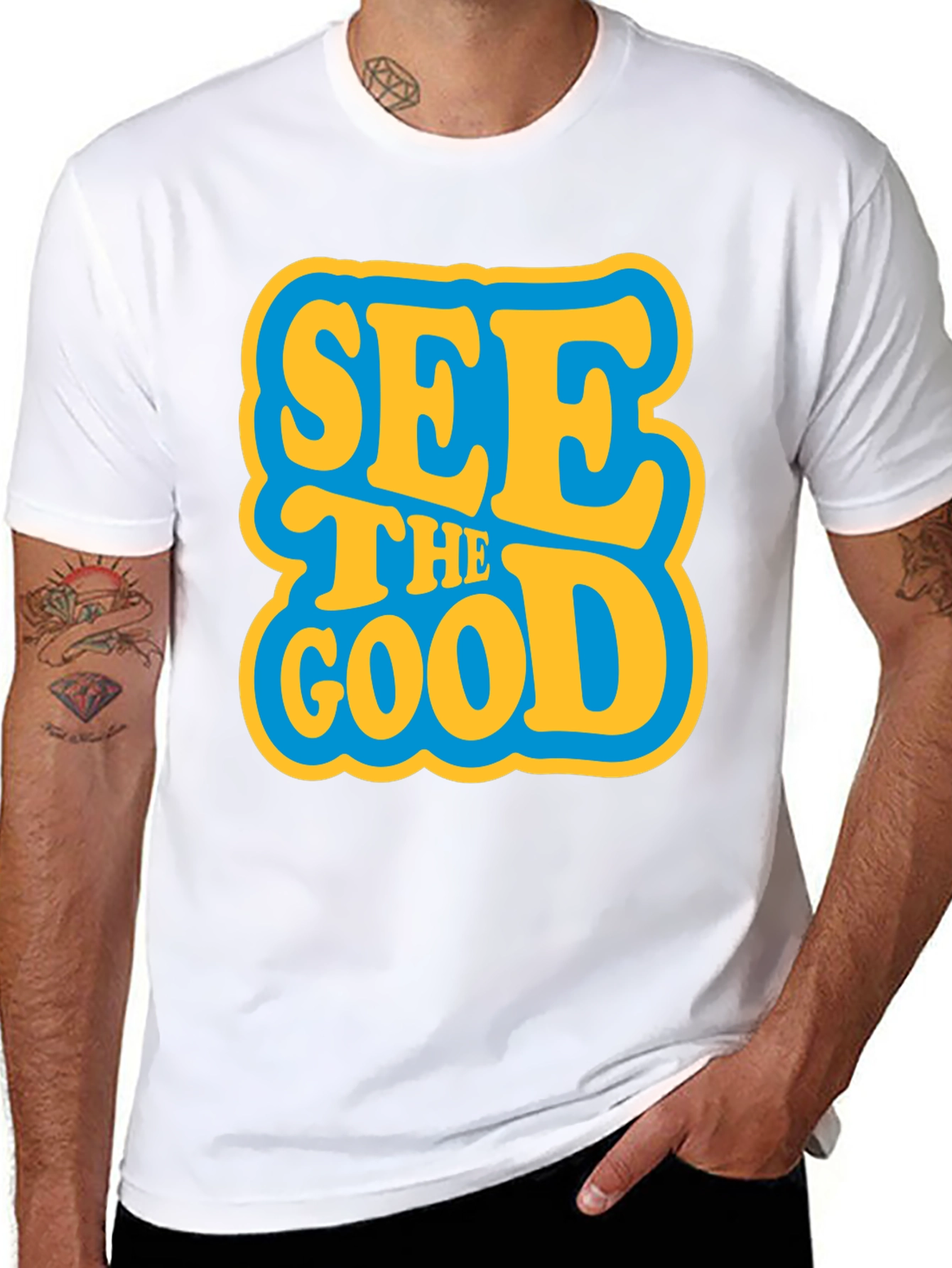 See The Good Graphic T-Shirt - Retro Design