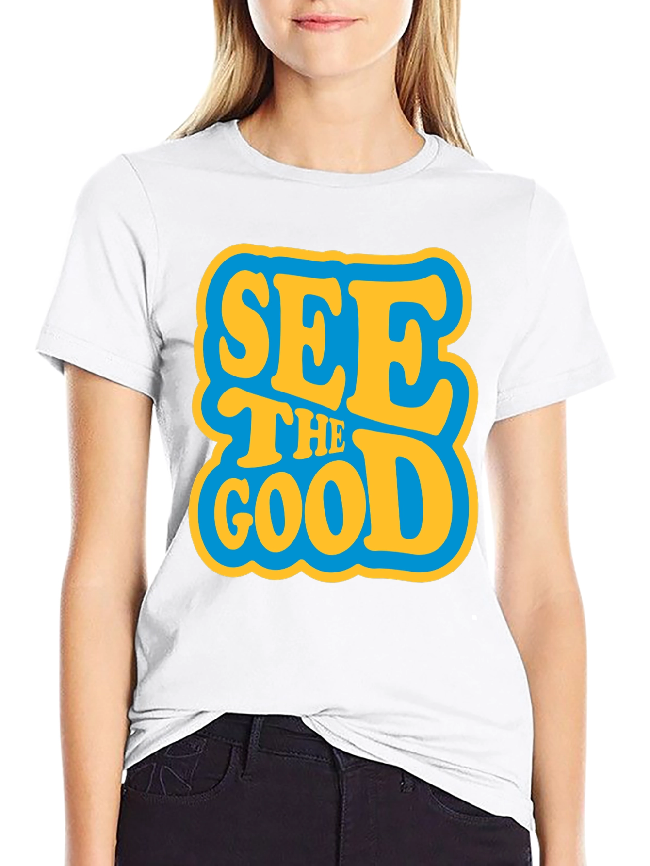 See The Good Graphic T-Shirt - Retro Design