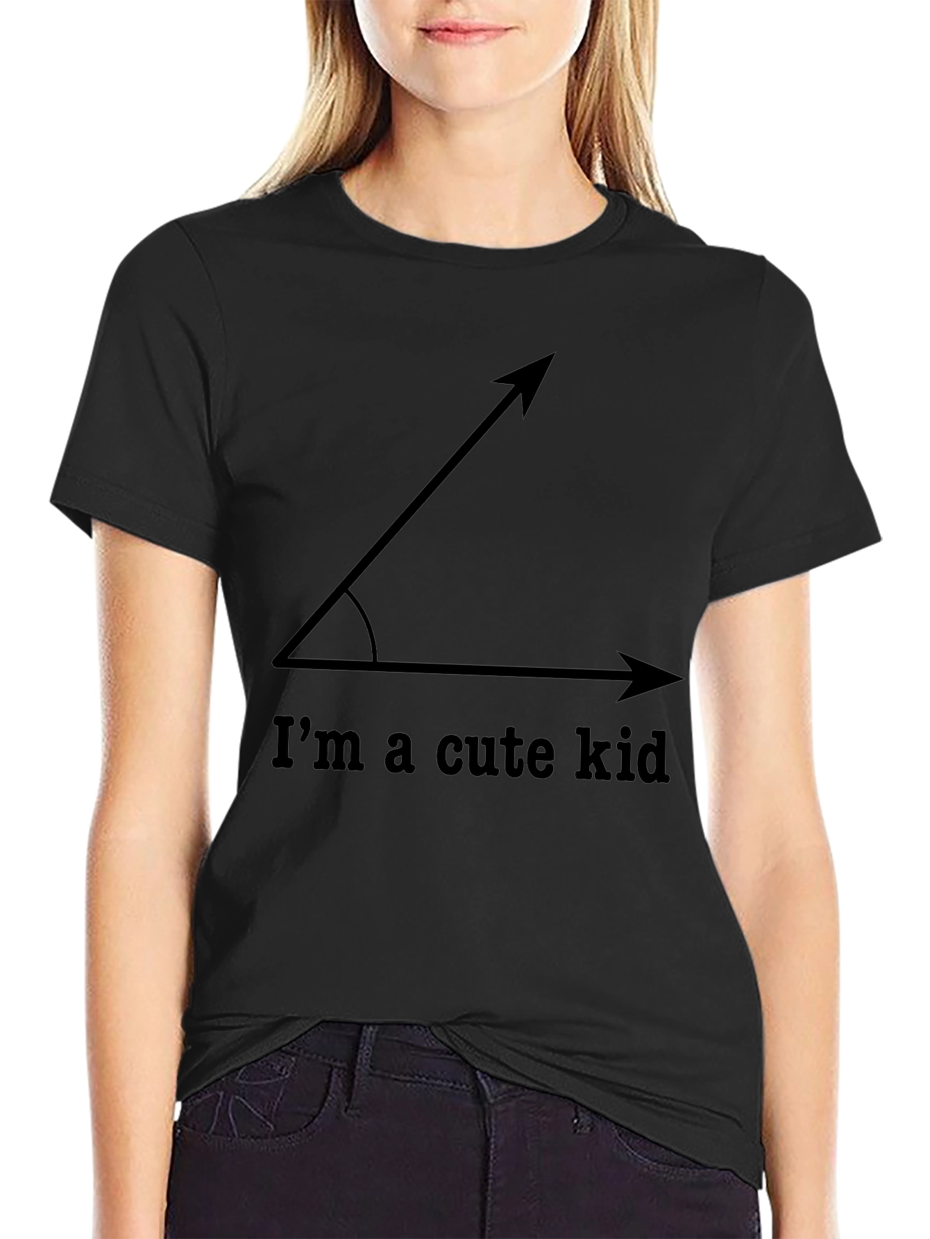 Im A Cute Kid Angle T-Shirt