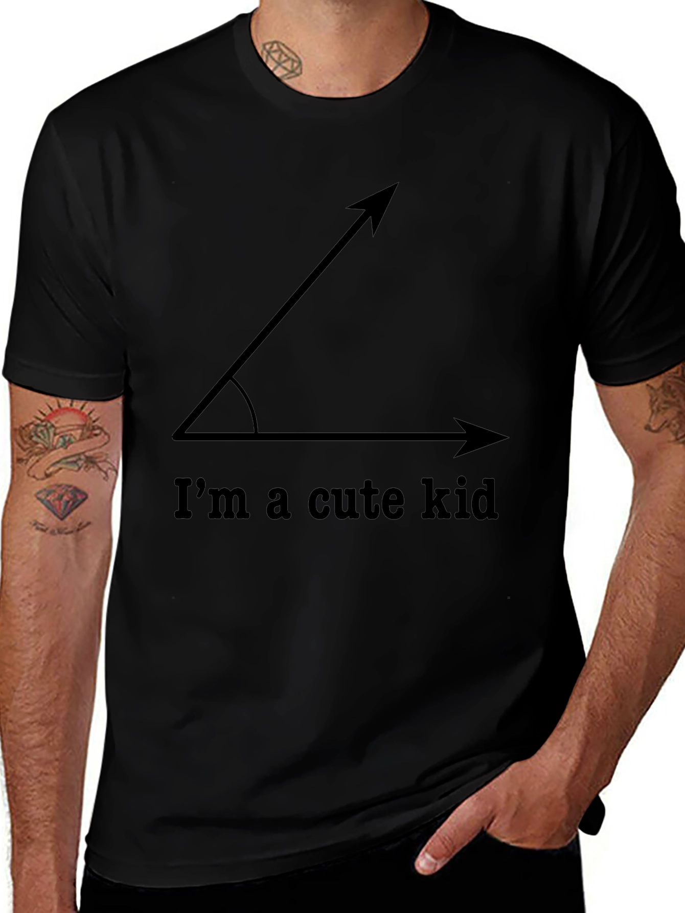 Im A Cute Kid Angle T-Shirt