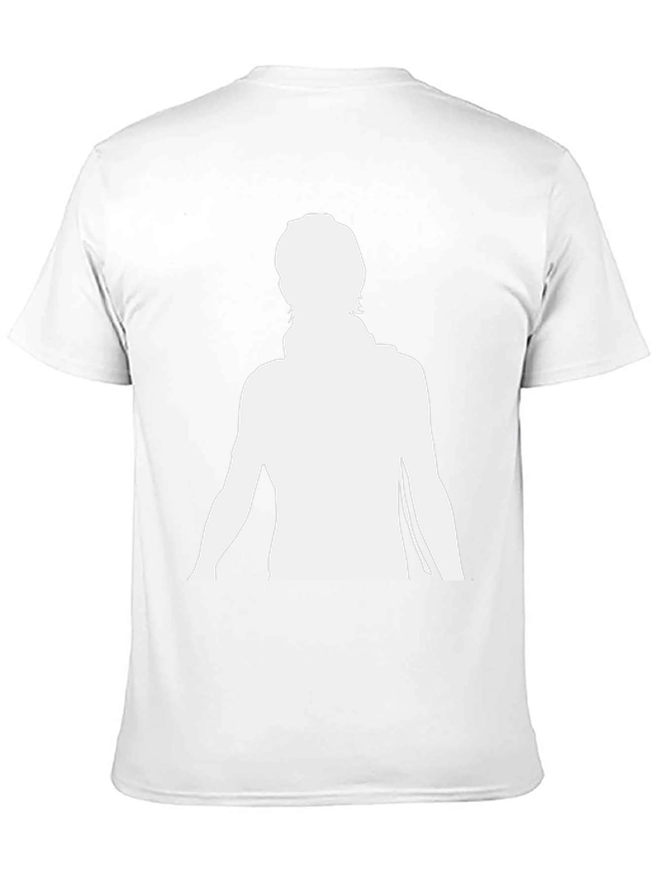 Silhouette Graphic T-Shirt - Trendy Black Tee