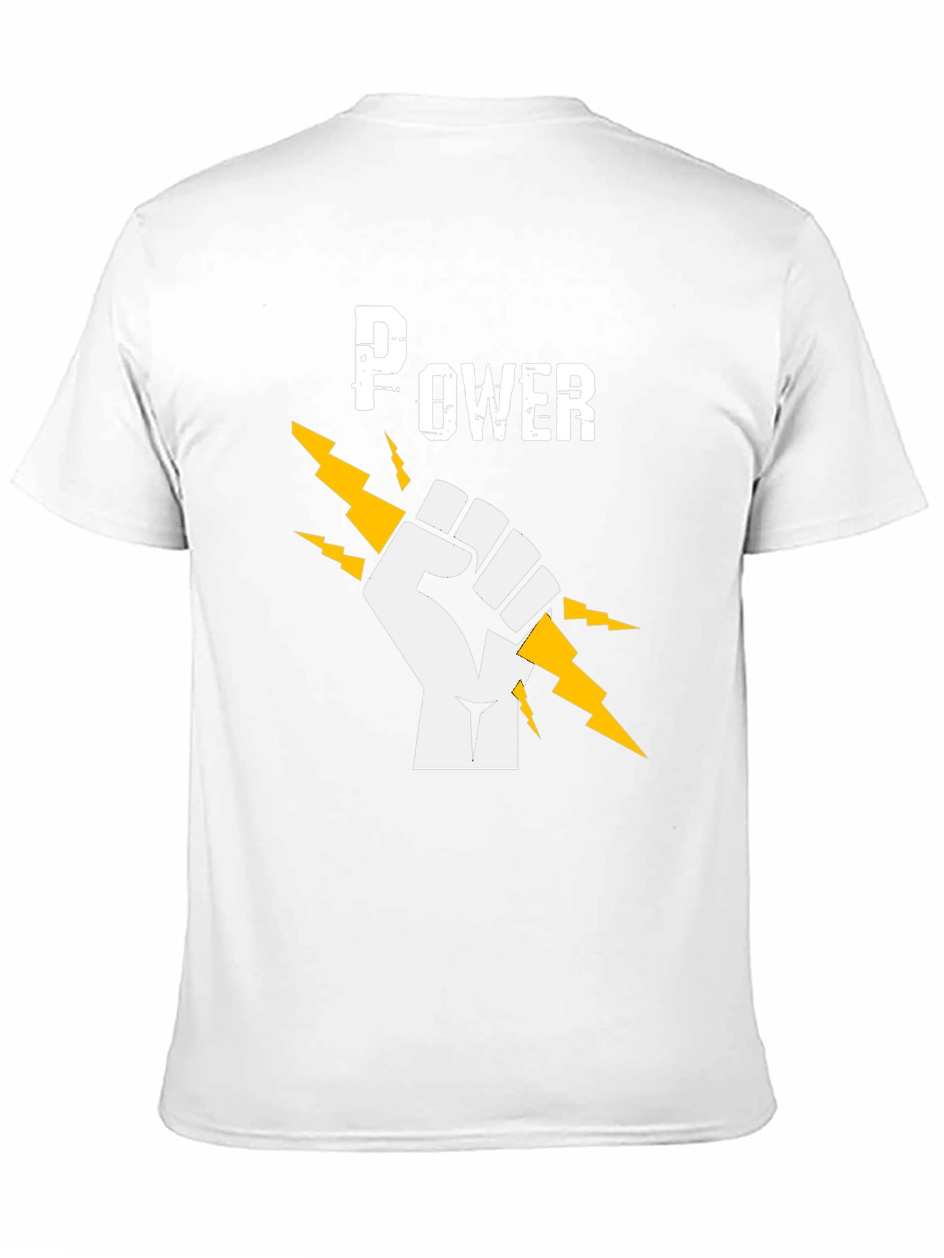 Power Fist Graphic T-Shirt - Black Cotton Tee