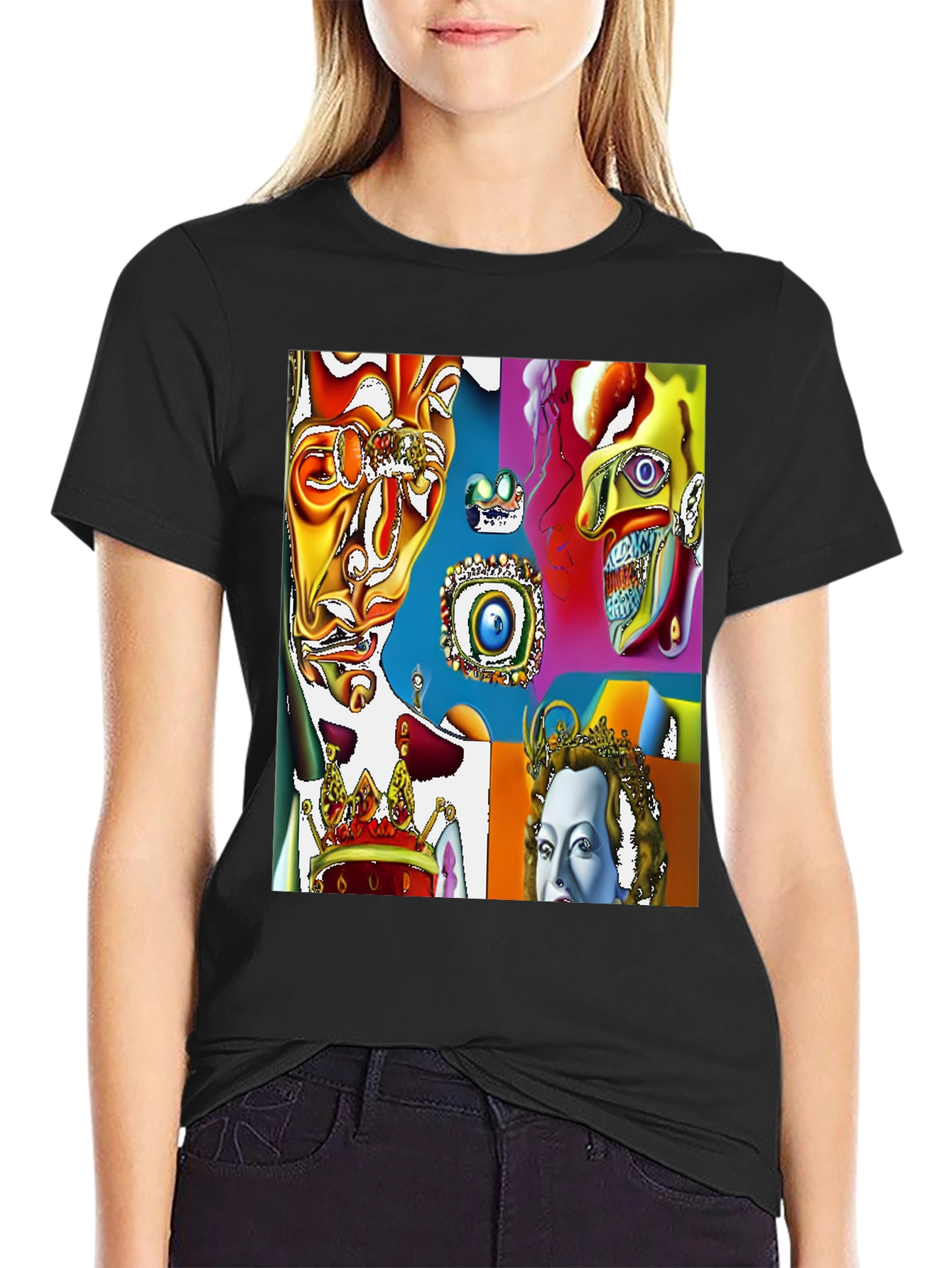 Surreal Art T-Shirt: Bold Graphic Tee