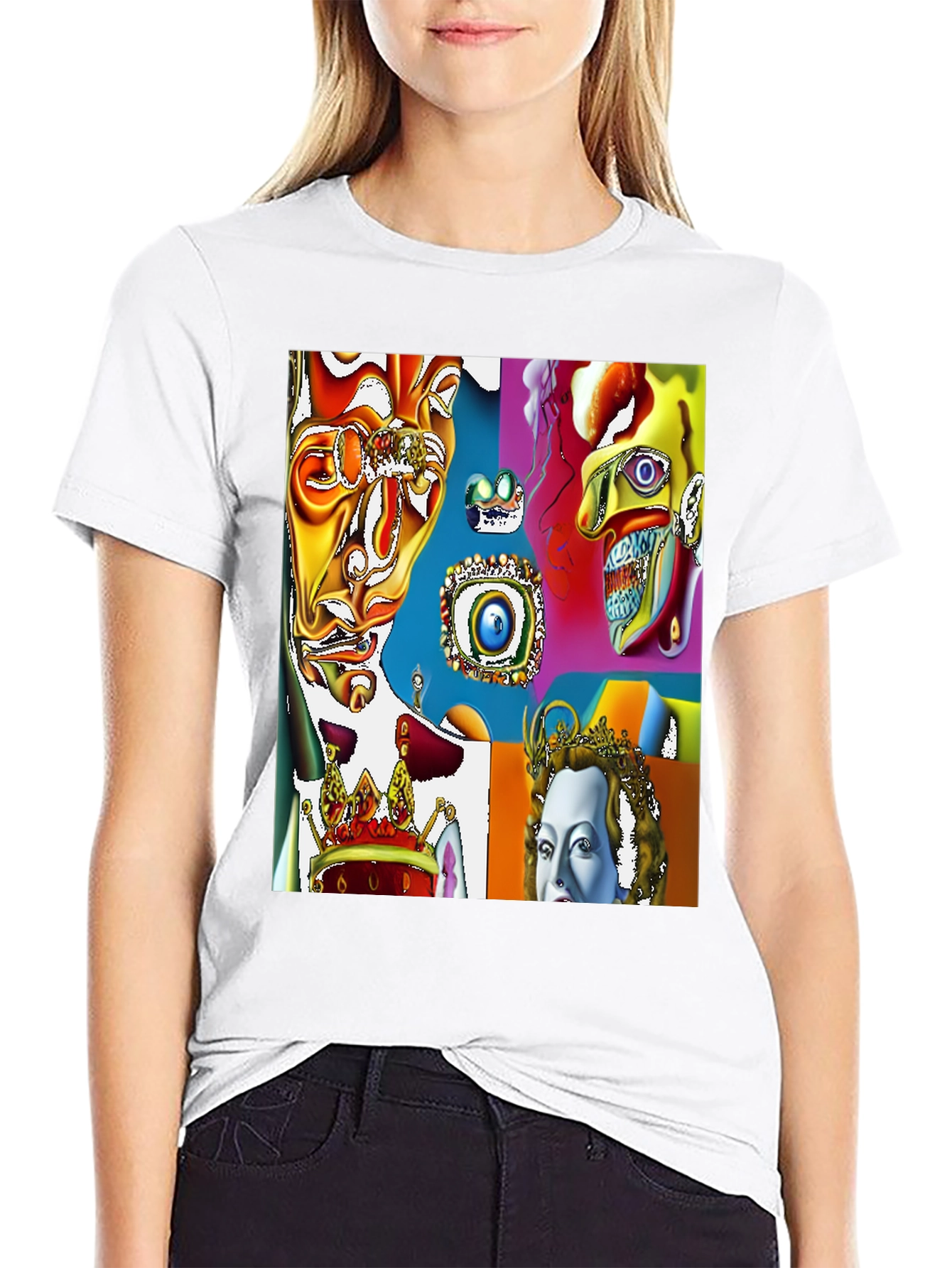 Surreal Art T-Shirt: Bold Graphic Tee