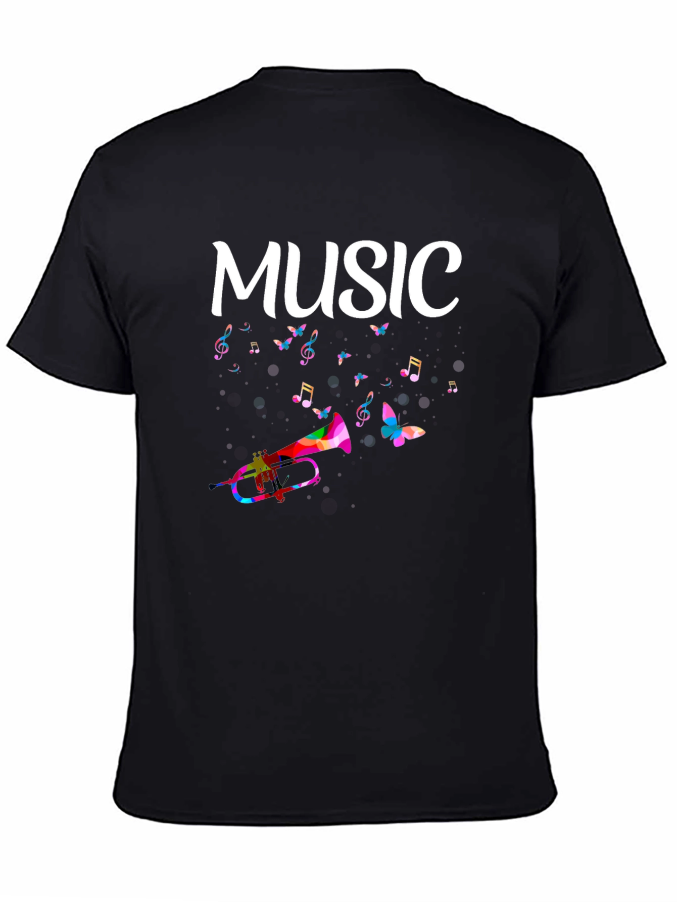 Music Themed Graphic T-Shirt
