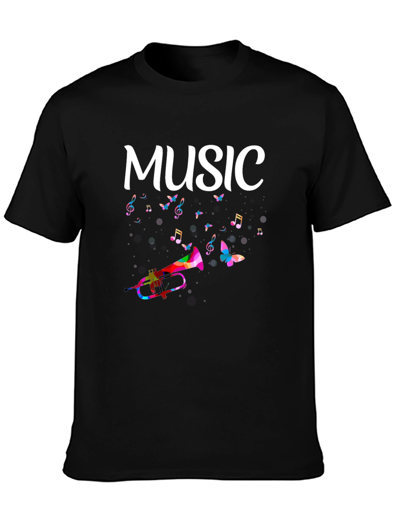 Music Themed Graphic T-Shirt