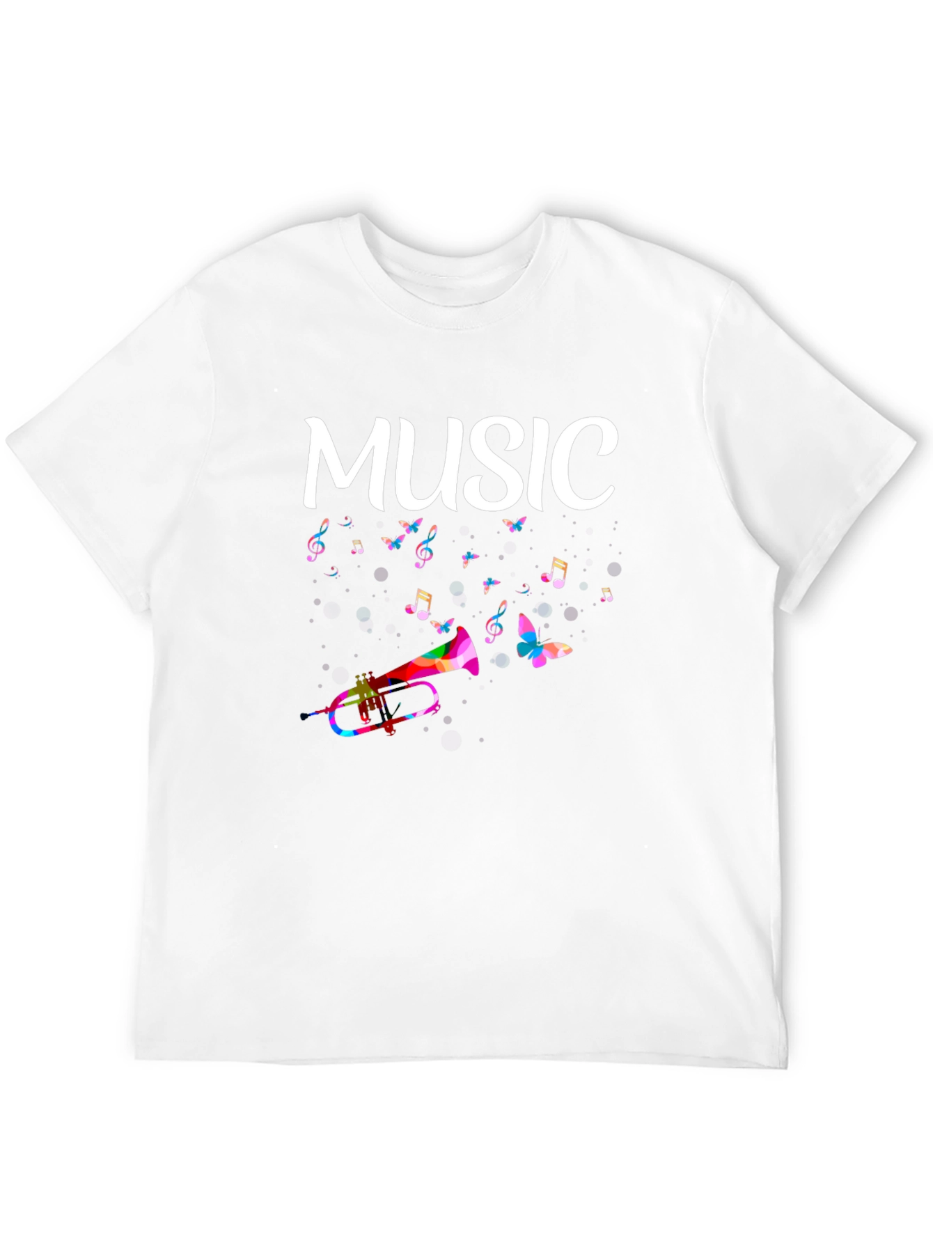 Music Themed Graphic T-Shirt