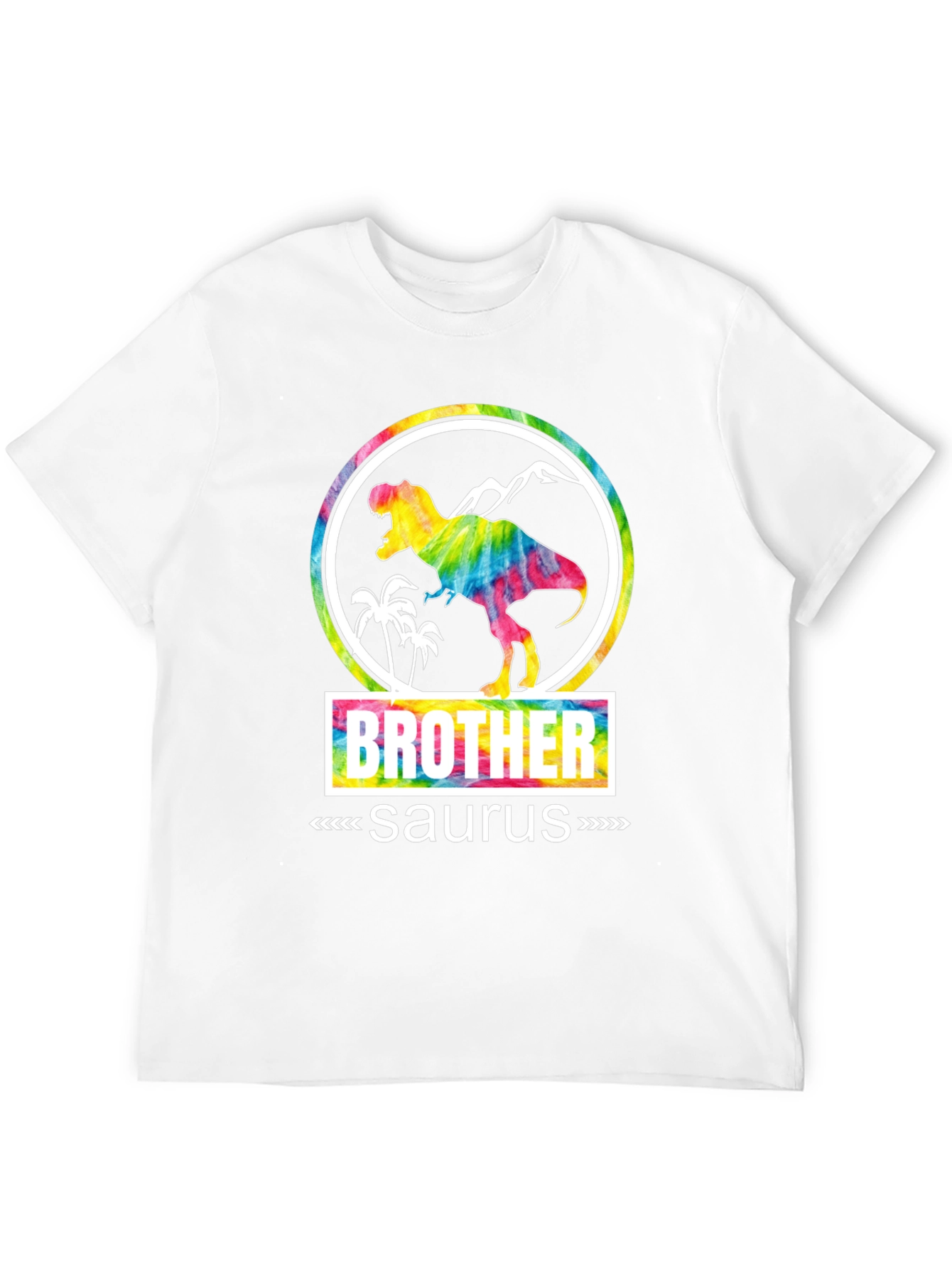 Brother Saurus T-Shirt - Dinosaur Graphic Tee