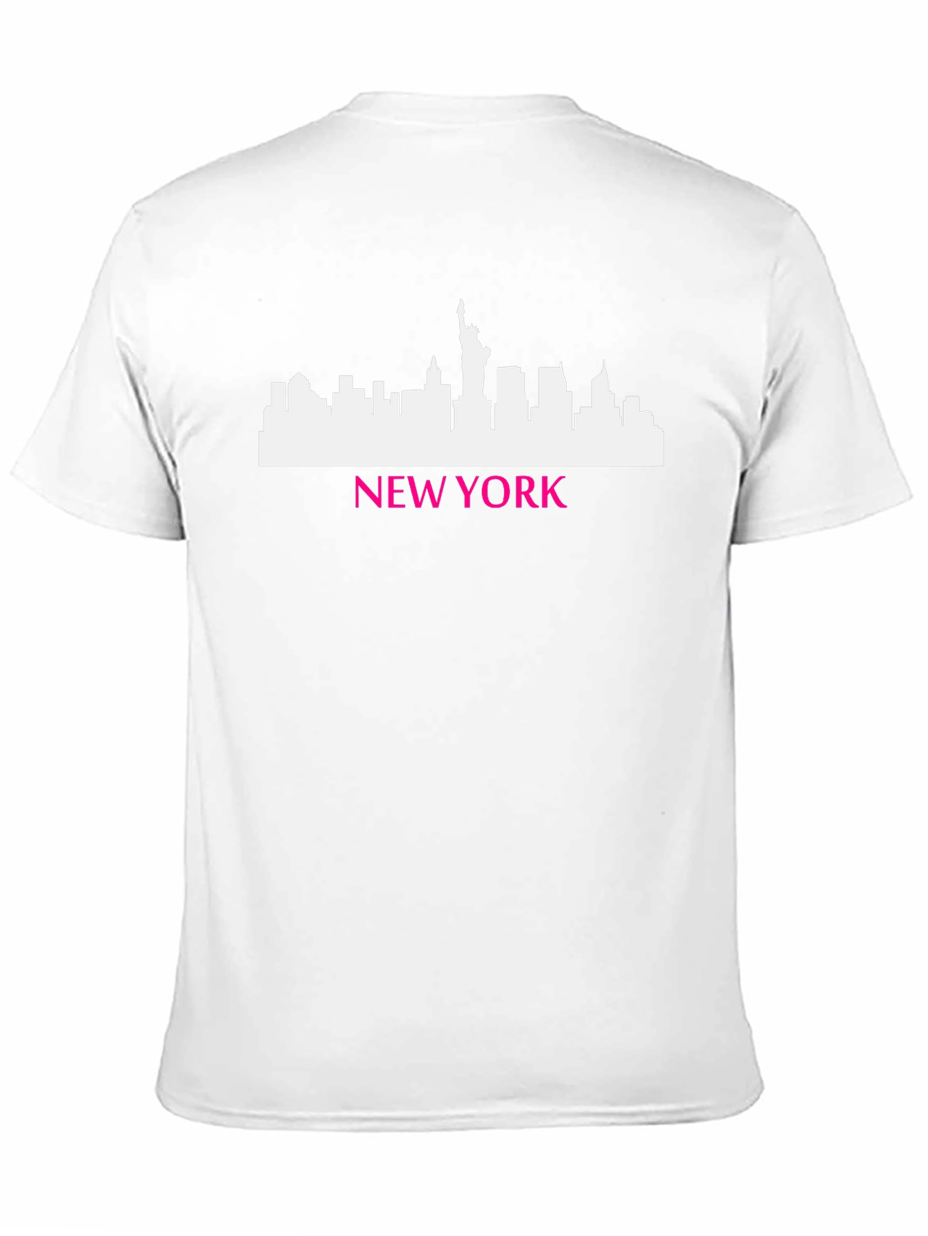 New York Skyline Black T-Shirt
