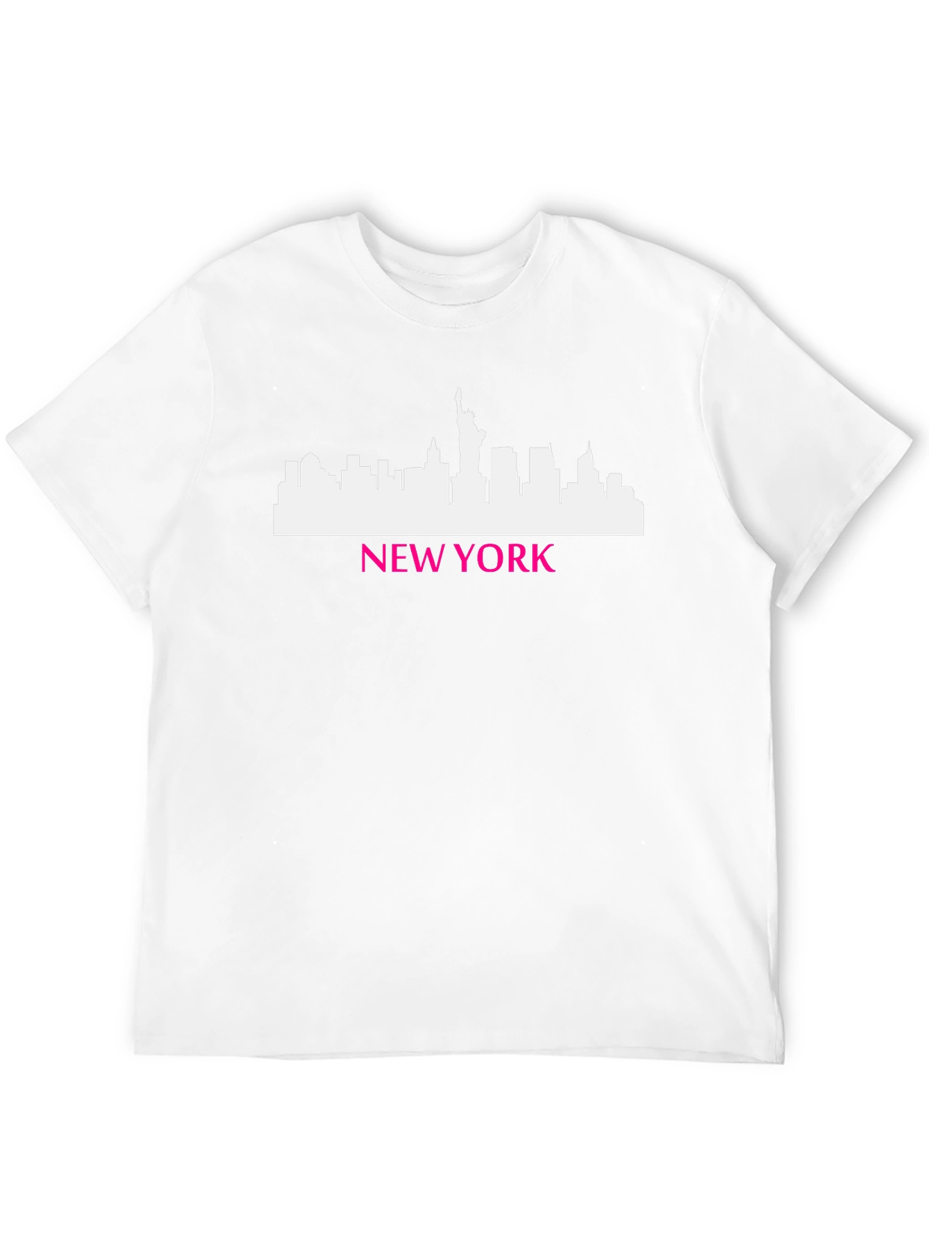 New York Skyline Black T-Shirt