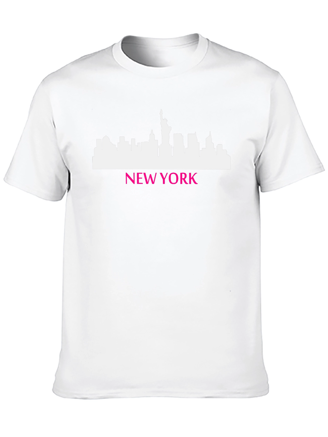 New York Skyline Black T-Shirt